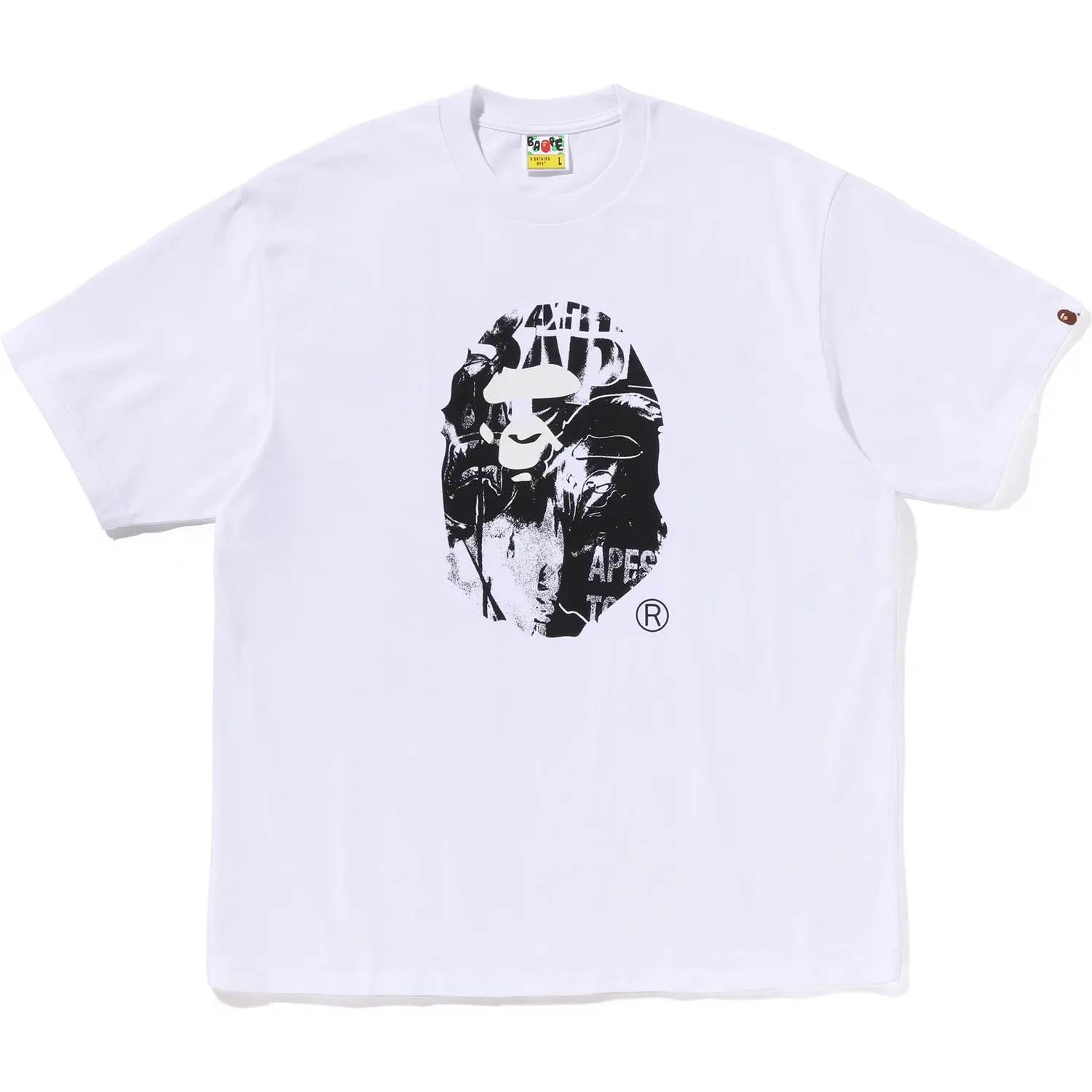 PHOTO PRINT APE HEAD RELAXED FIT TEE MENS - Image 3