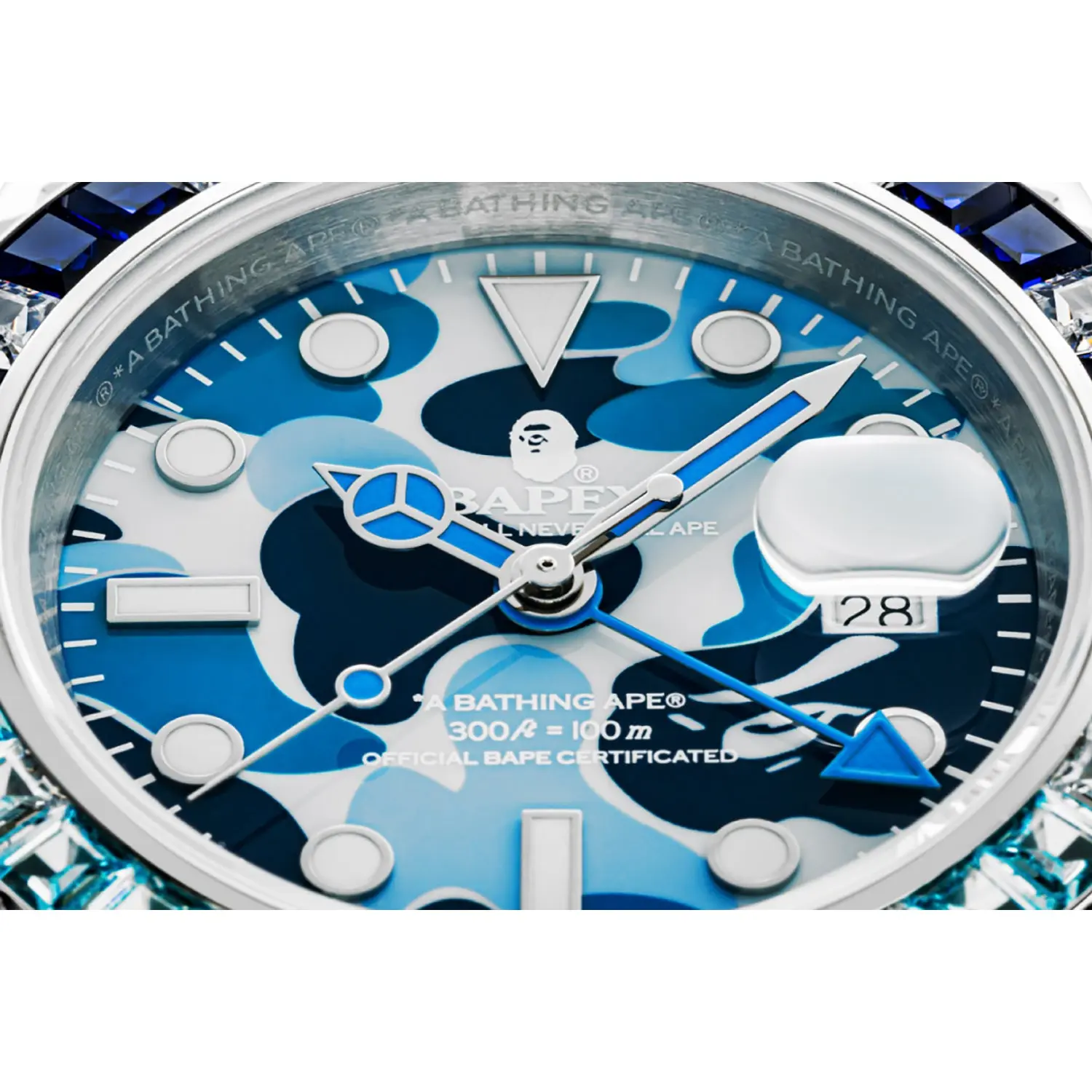 TYPE 2 BAPEX ABC CAMO CRYSTAL STONE MENS - Image 6