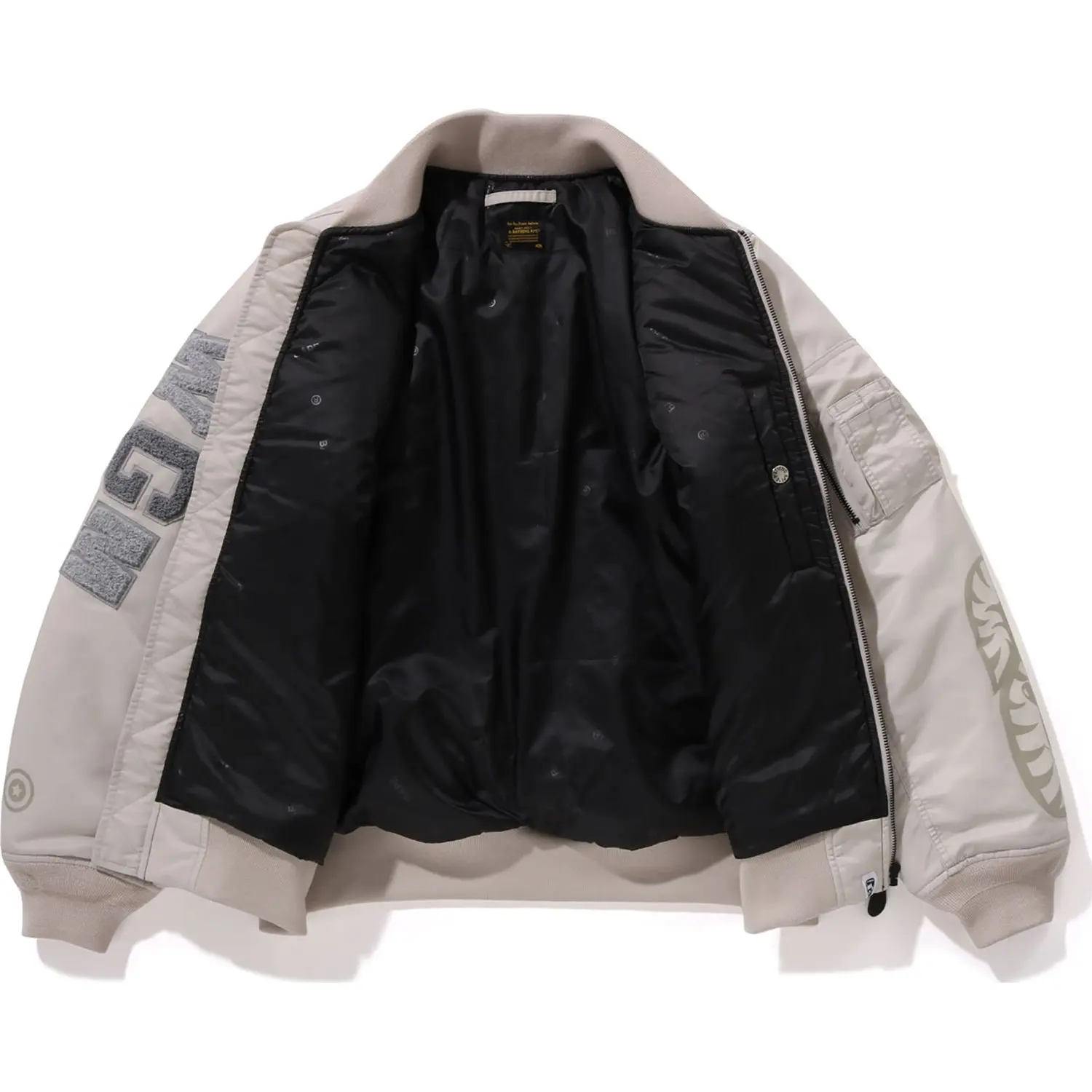SHARK NYLON TWILL MA-1 LADIES - Image 9