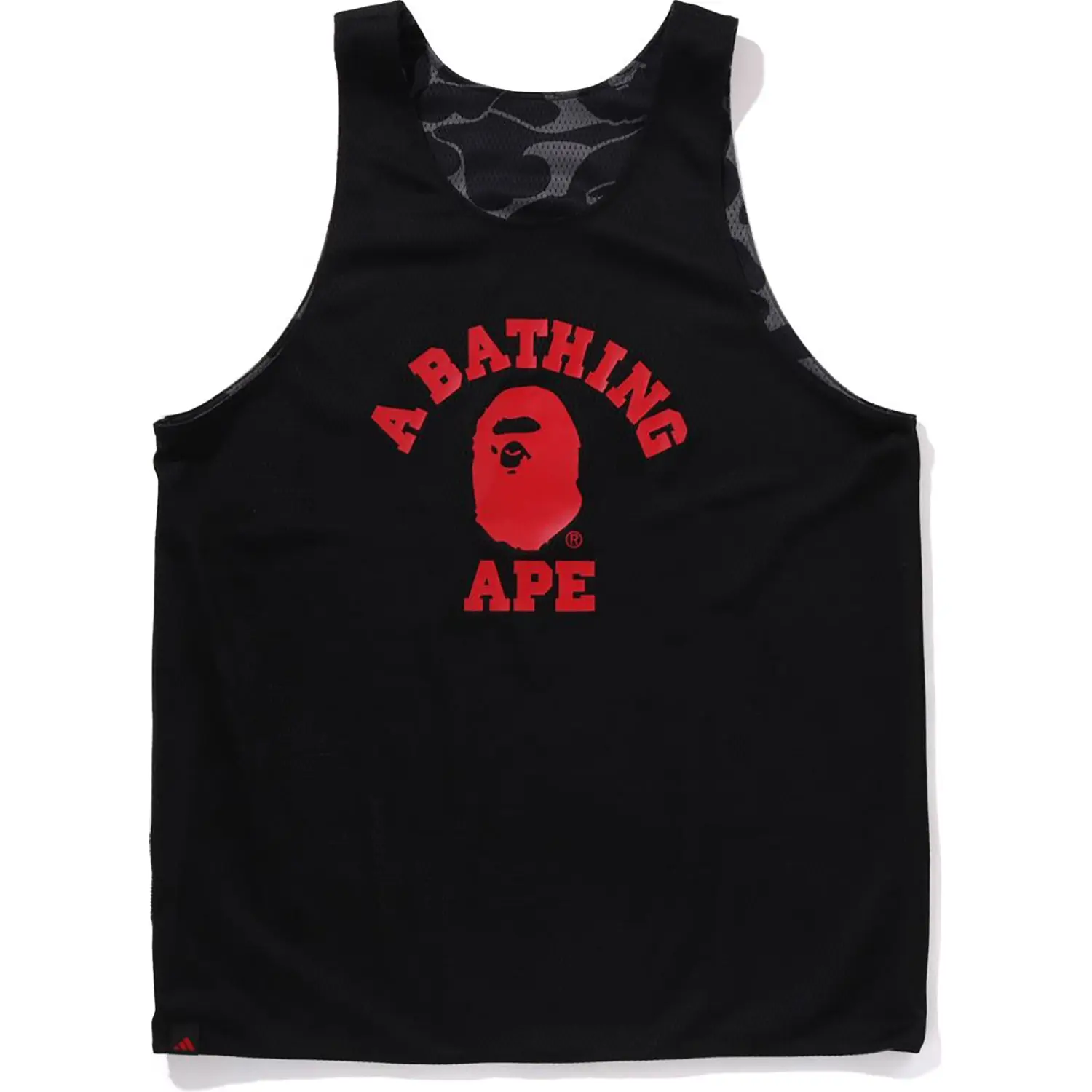 BAPE X ADIDAS - DAME BAPE REVERSIBLE MESH TOP - Image 5