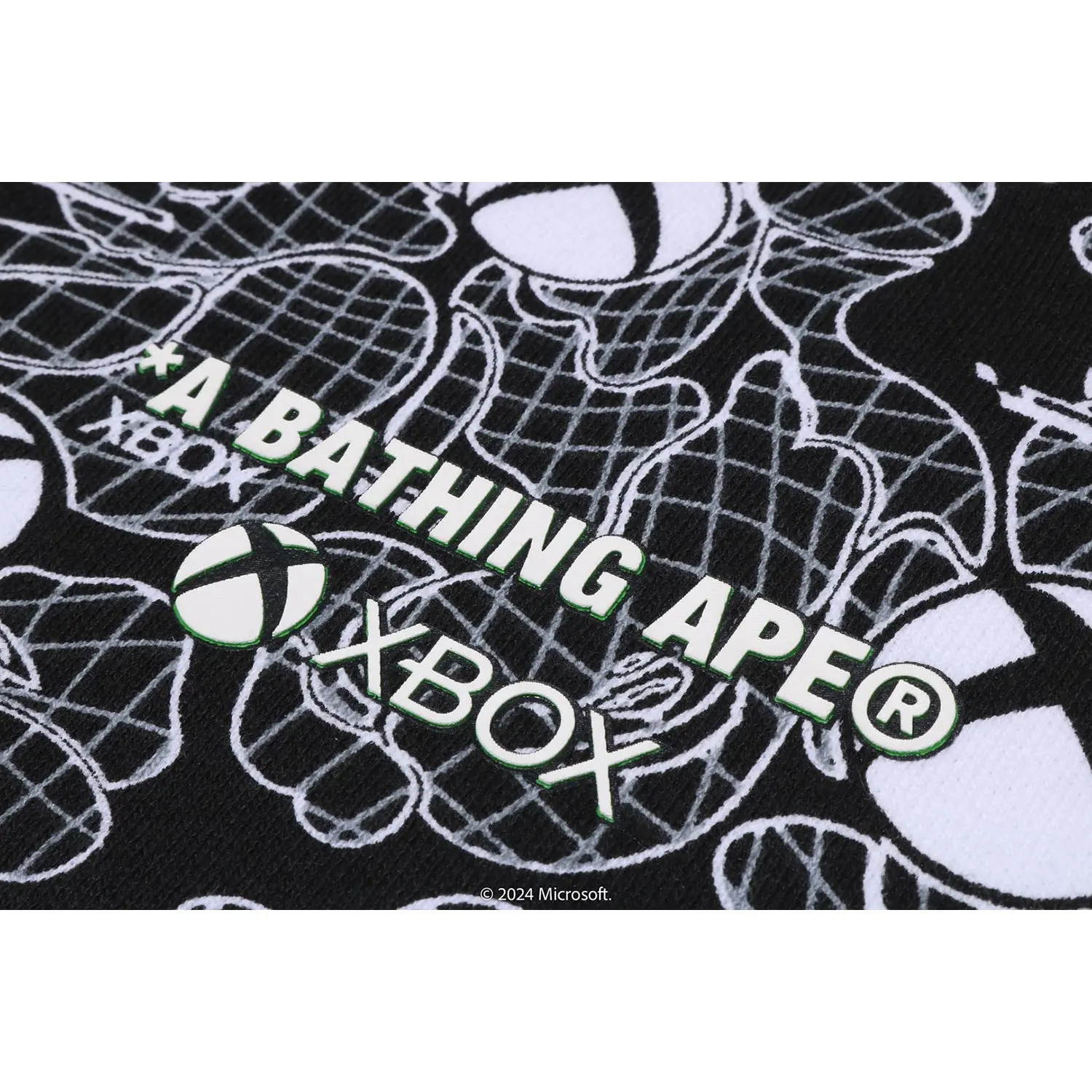 BAPE X XBOX CAMO FULL ZIP HOODIE MENS - Image 4