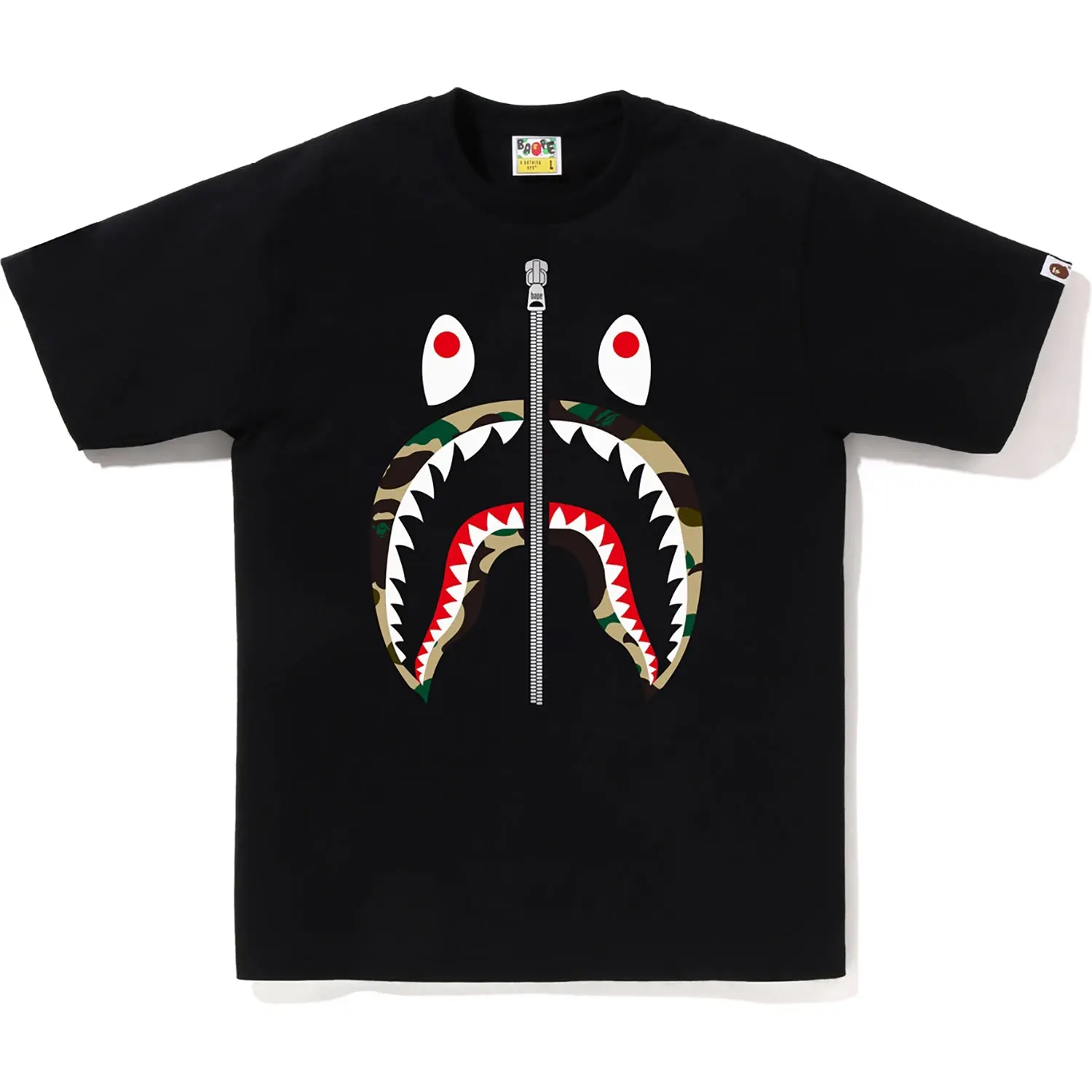 1ST CAMO SHARK TEE MENS - Image 4
