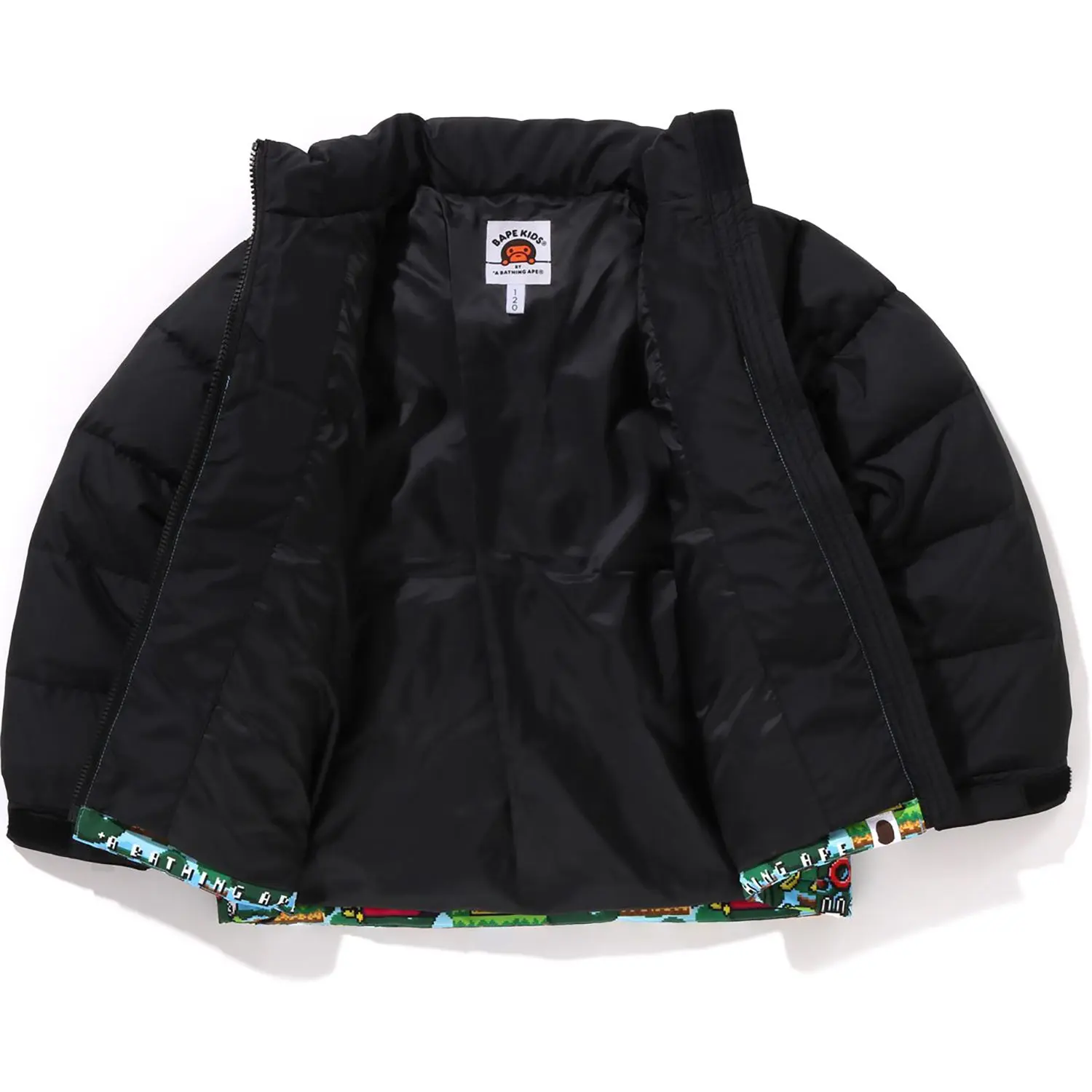 BABY MILO GAME PATTERN DOWN JACKET KIDS - Image 3