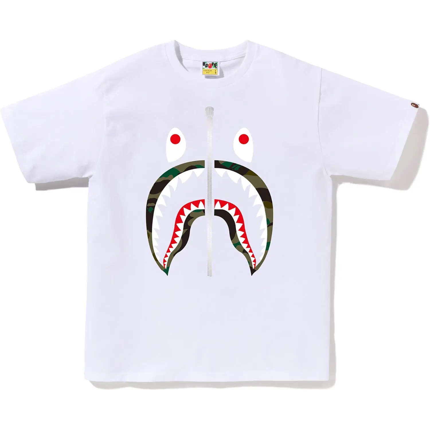 1ST CAMO SHARK TEE MENS - Image 5