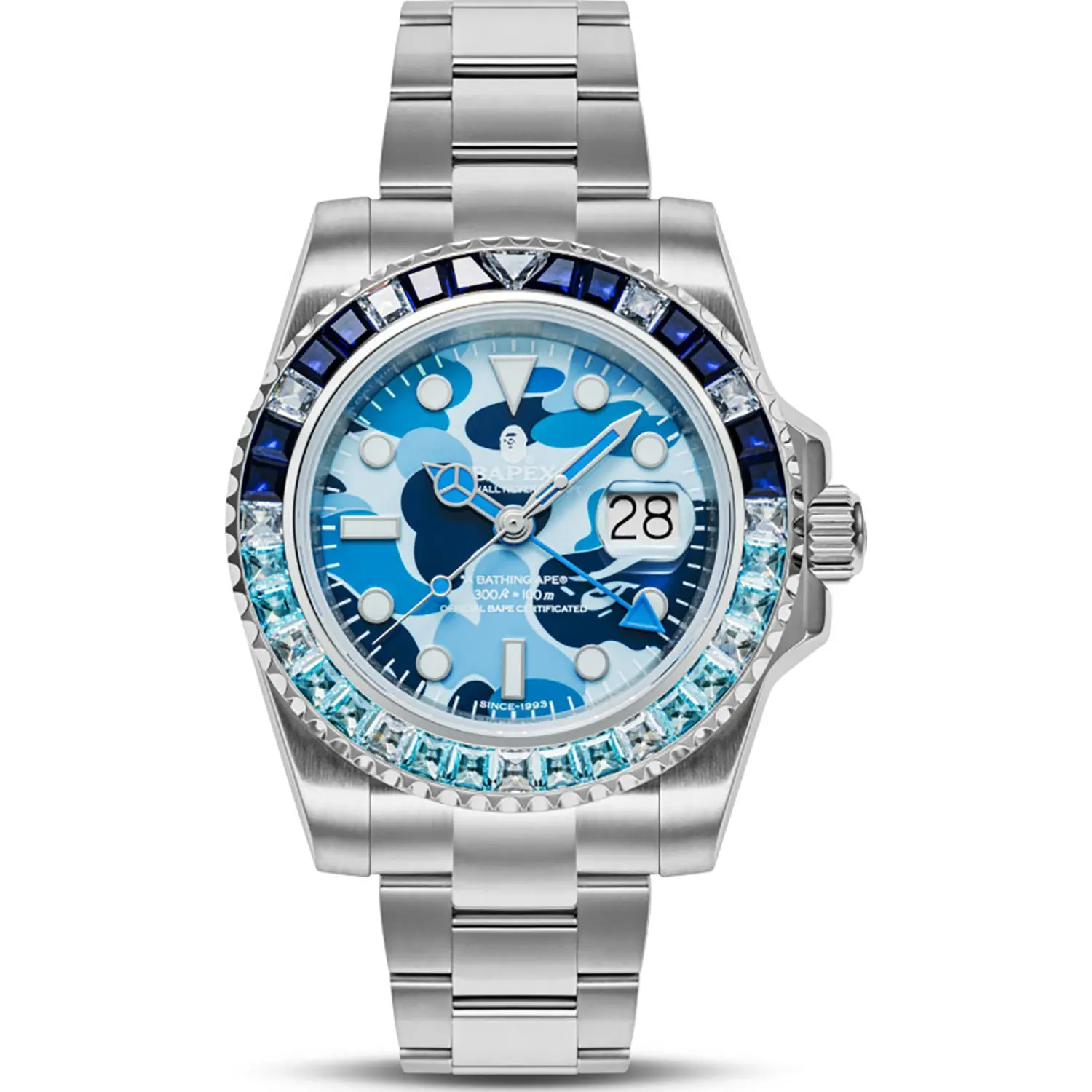 TYPE 2 BAPEX ABC CAMO CRYSTAL STONE MENS - Image 4