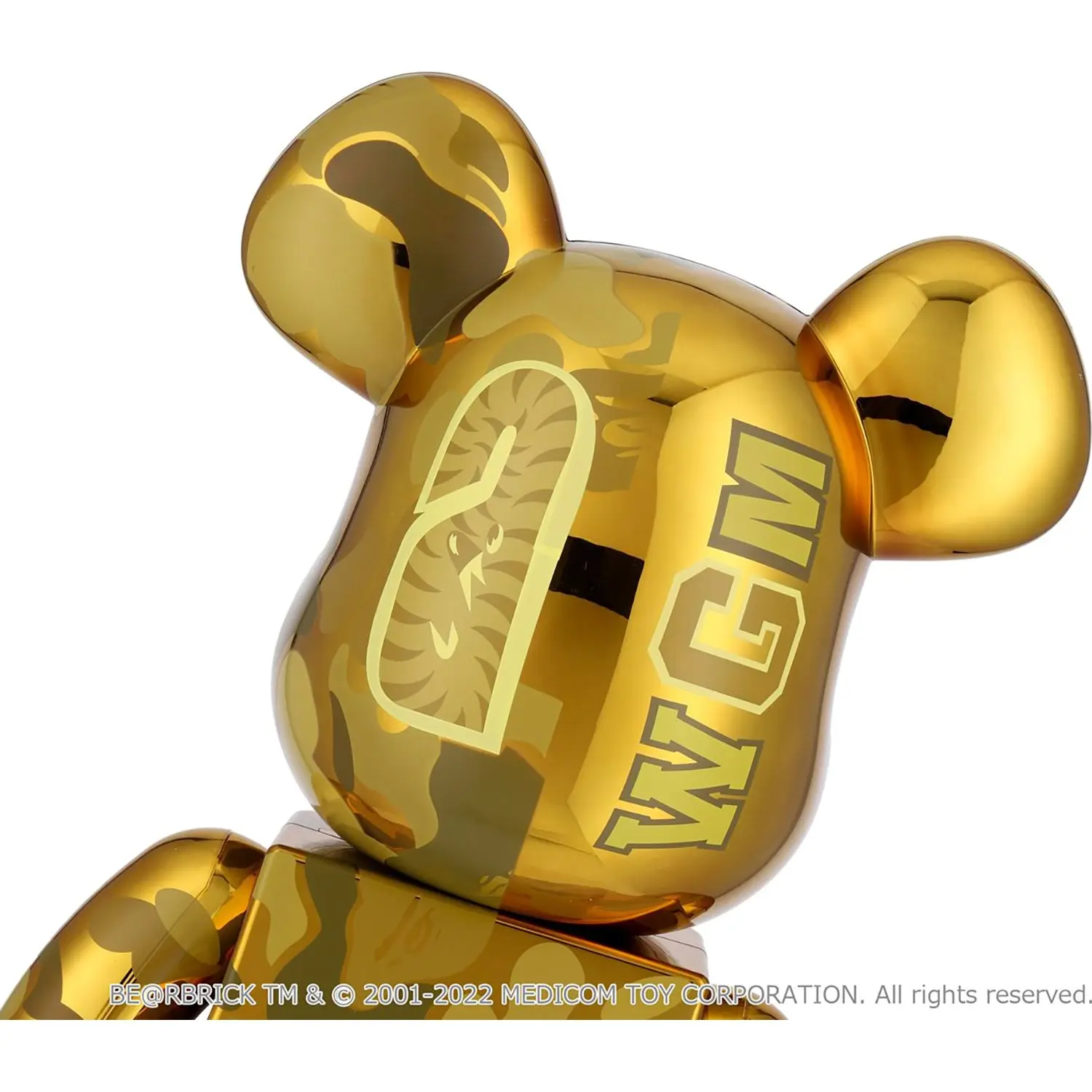 ABC CAMO SHARK BE@RBRICK 1000% - Image 6