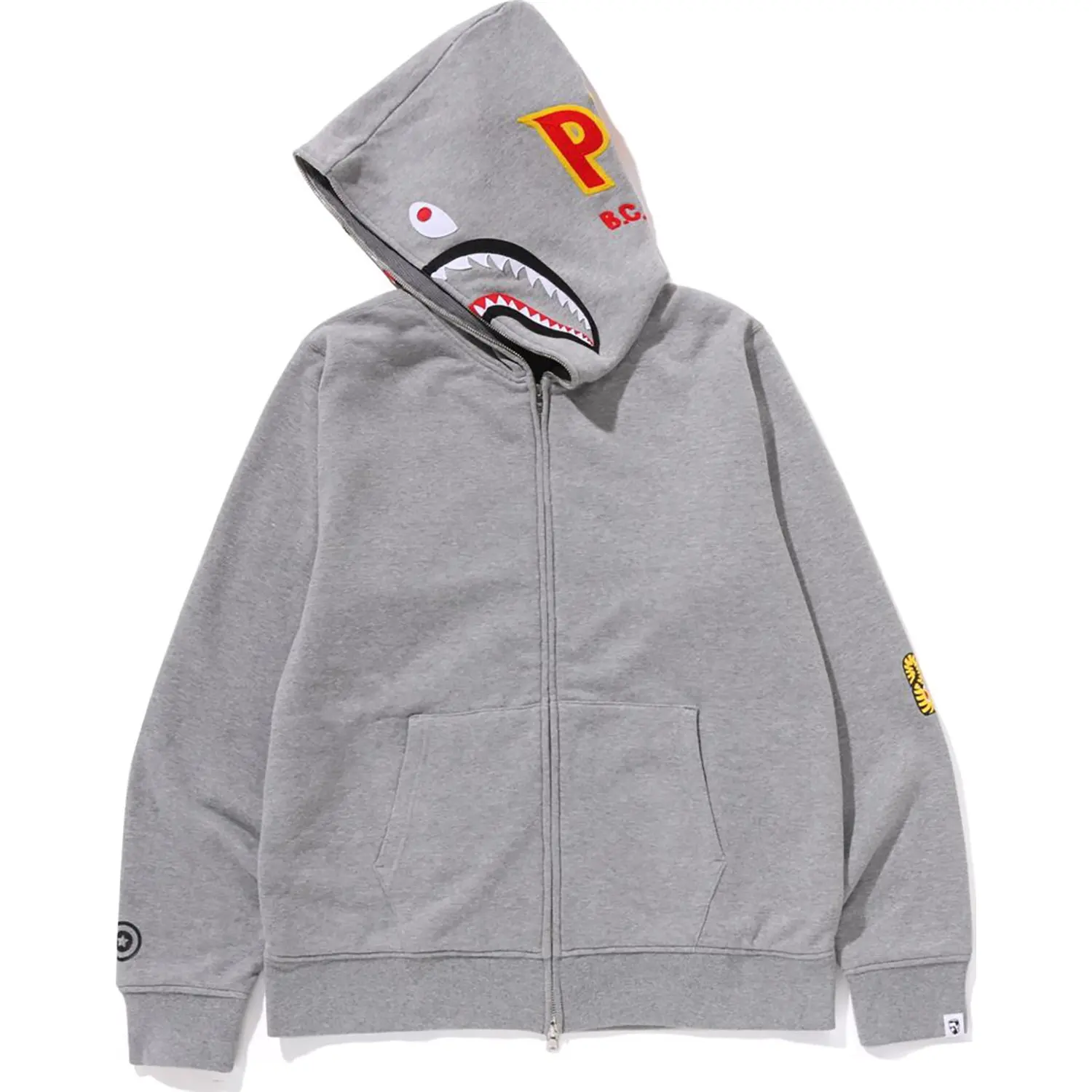 2ND SHARK FULL ZIP HOODIE MENS - Image 10