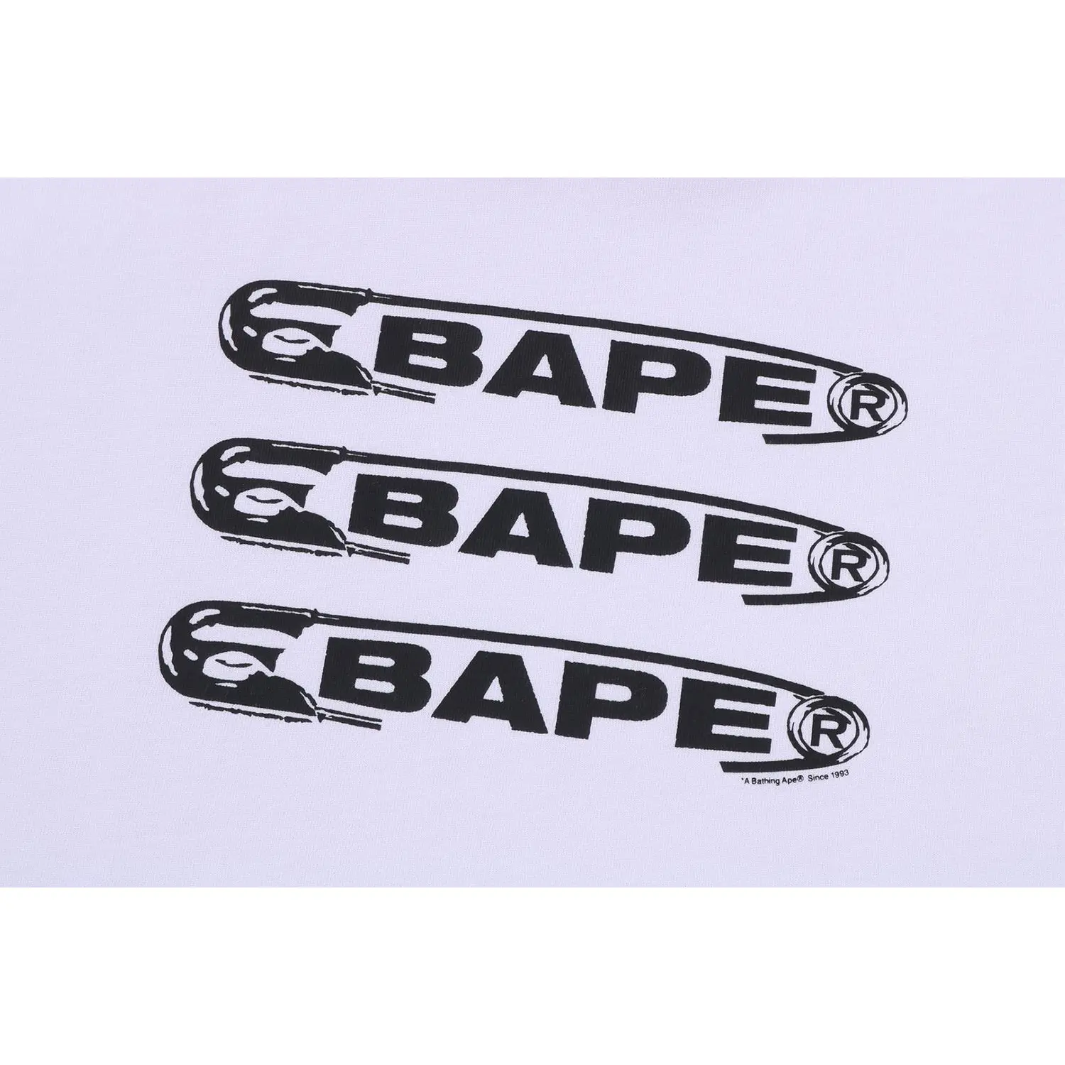 BAPE PIN LOGO RELAXED FIT TEE MENS - Image 2