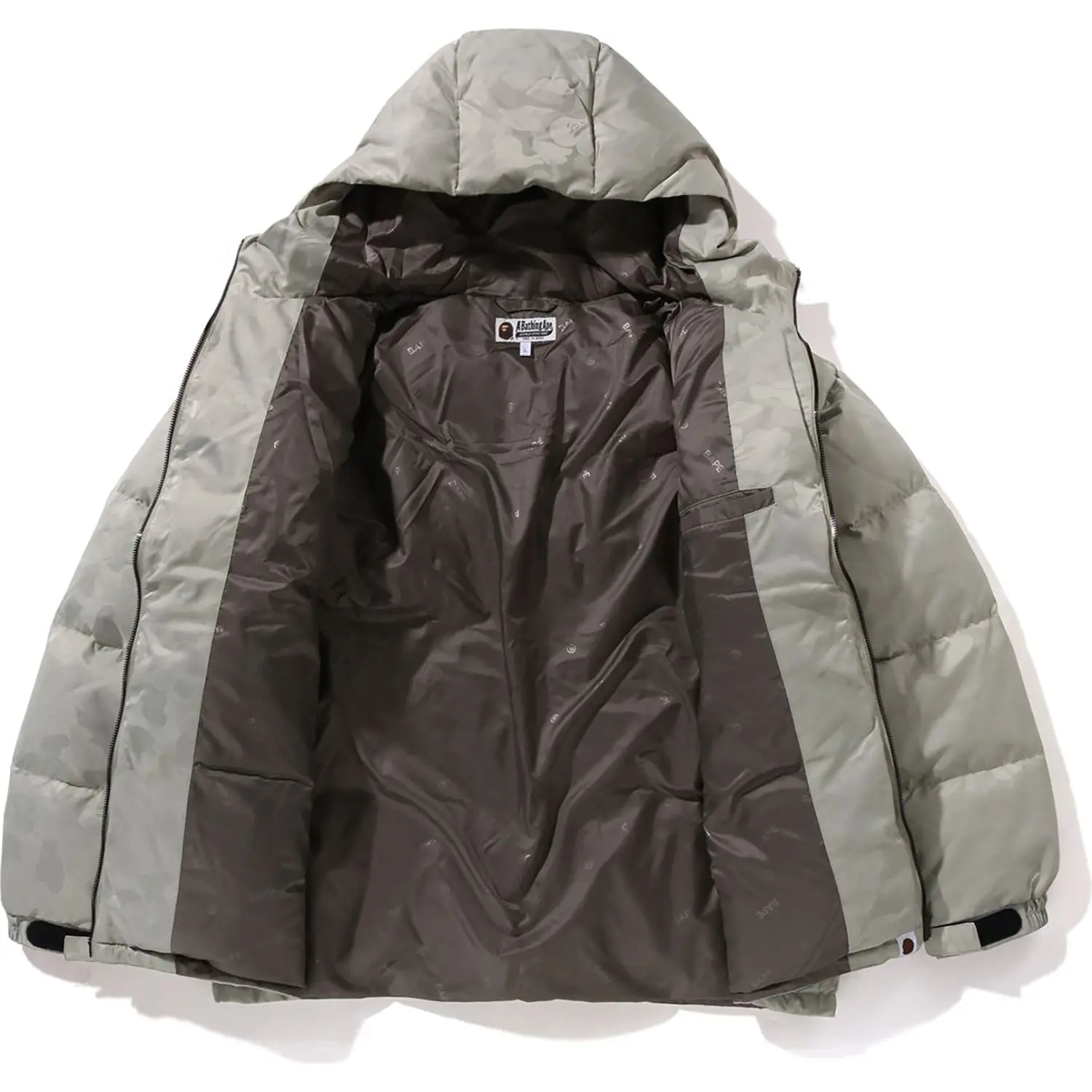 SOLID CAMO JACQUARD DOWN JACKET MENS - Image 7