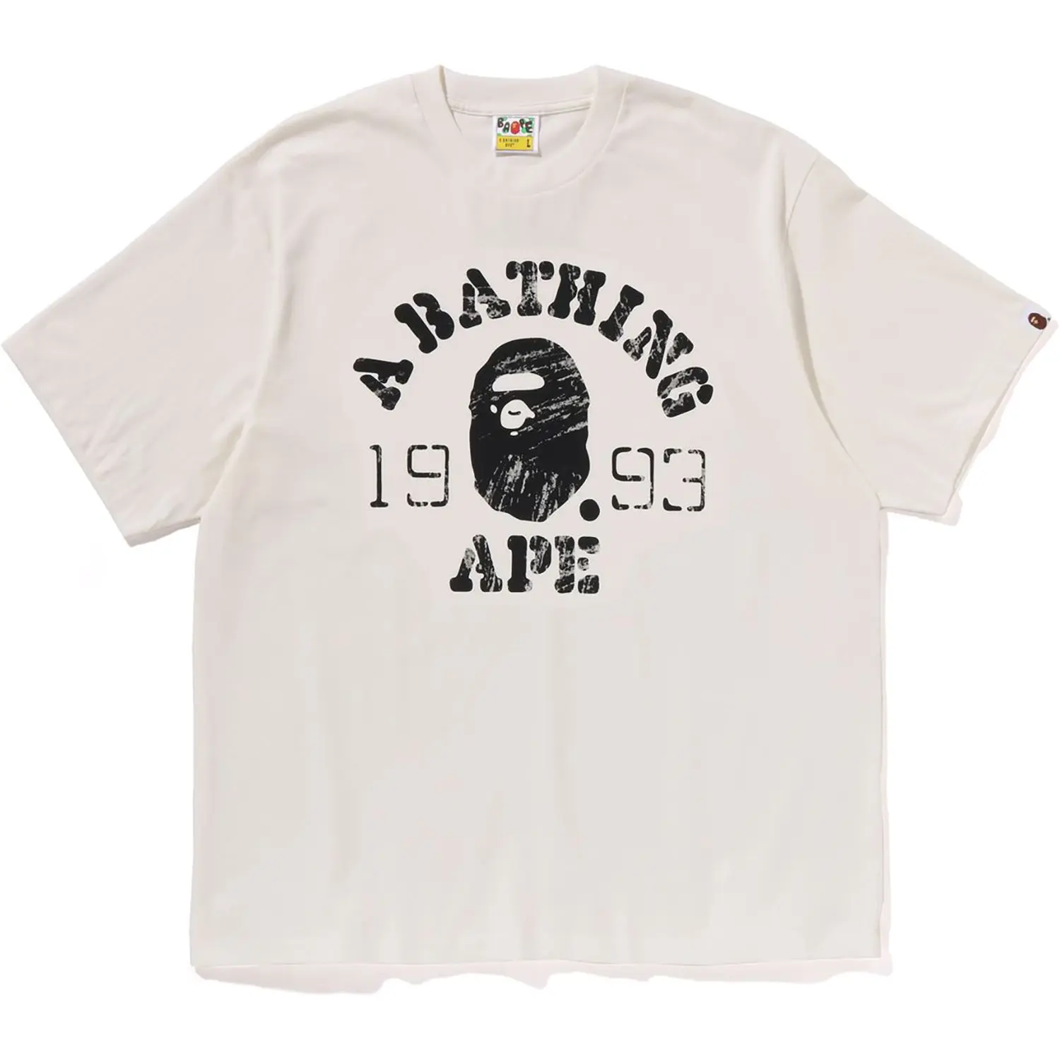 SCREEN PRINT COLLEGE RELAXED FIT TEE MENS - Image 4