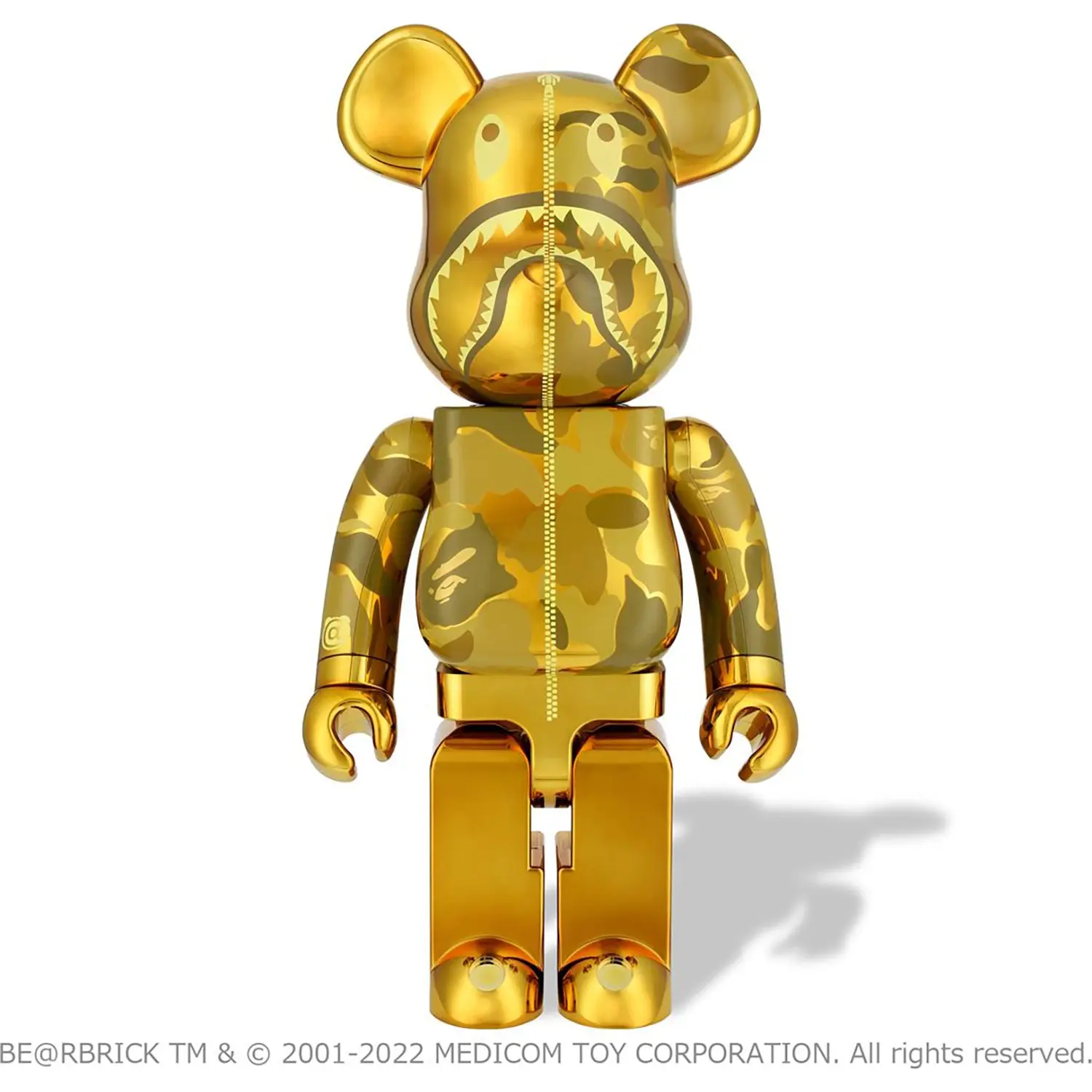 ABC CAMO SHARK BE@RBRICK 1000%