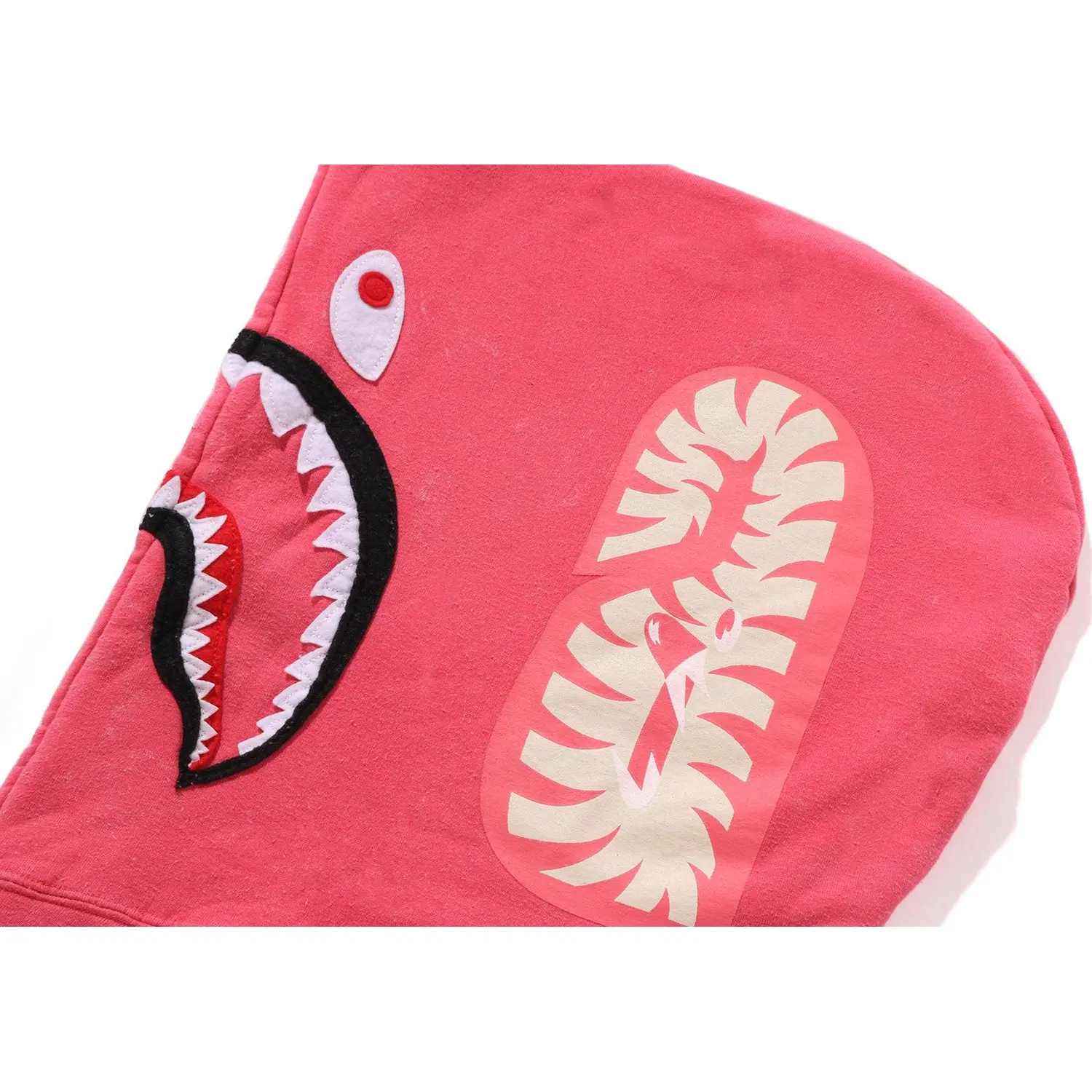 HAND DYE SHARK FULL ZIP HOODIE MENS - Image 17