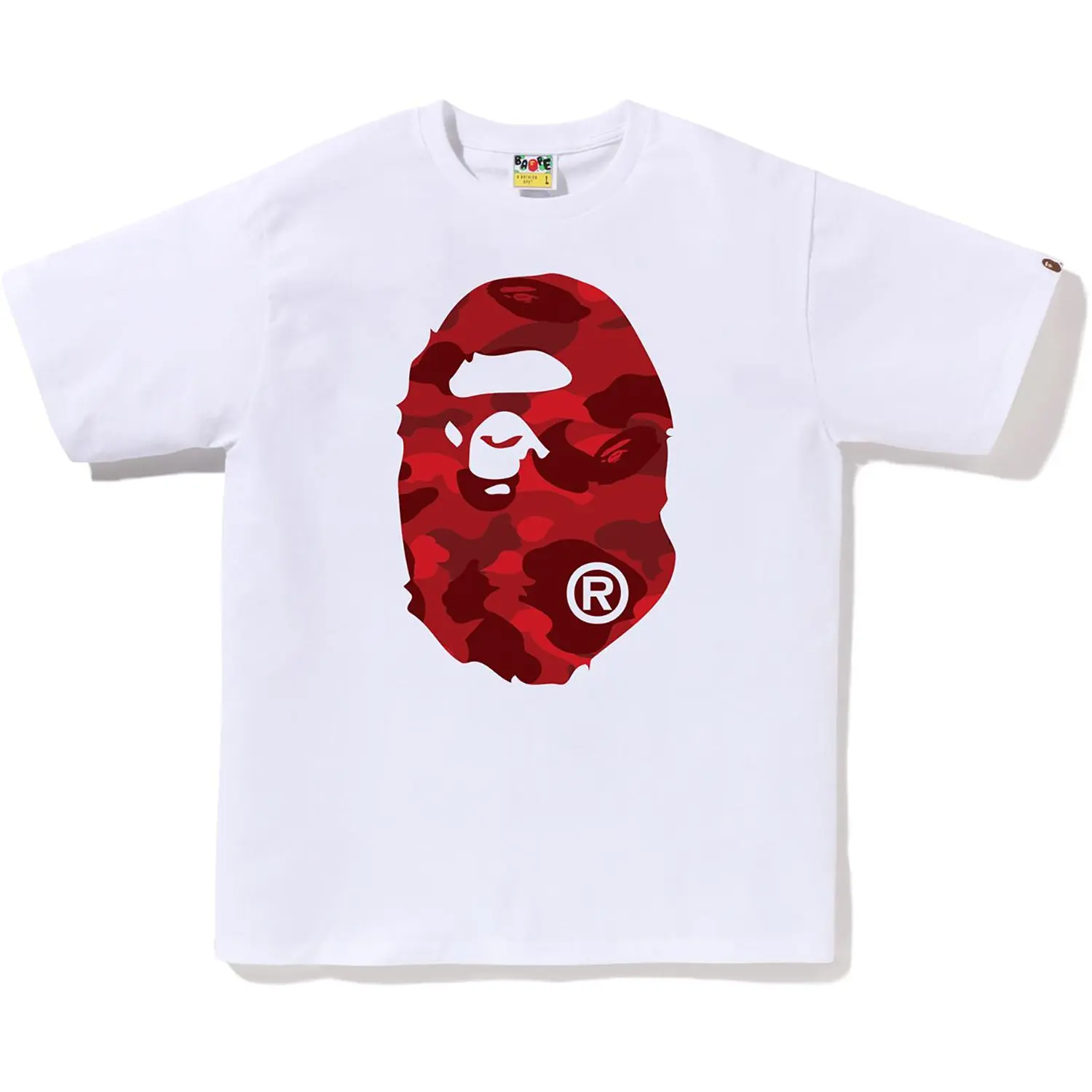 COLOR CAMO BIG APE HEAD TEE MENS - Image 15