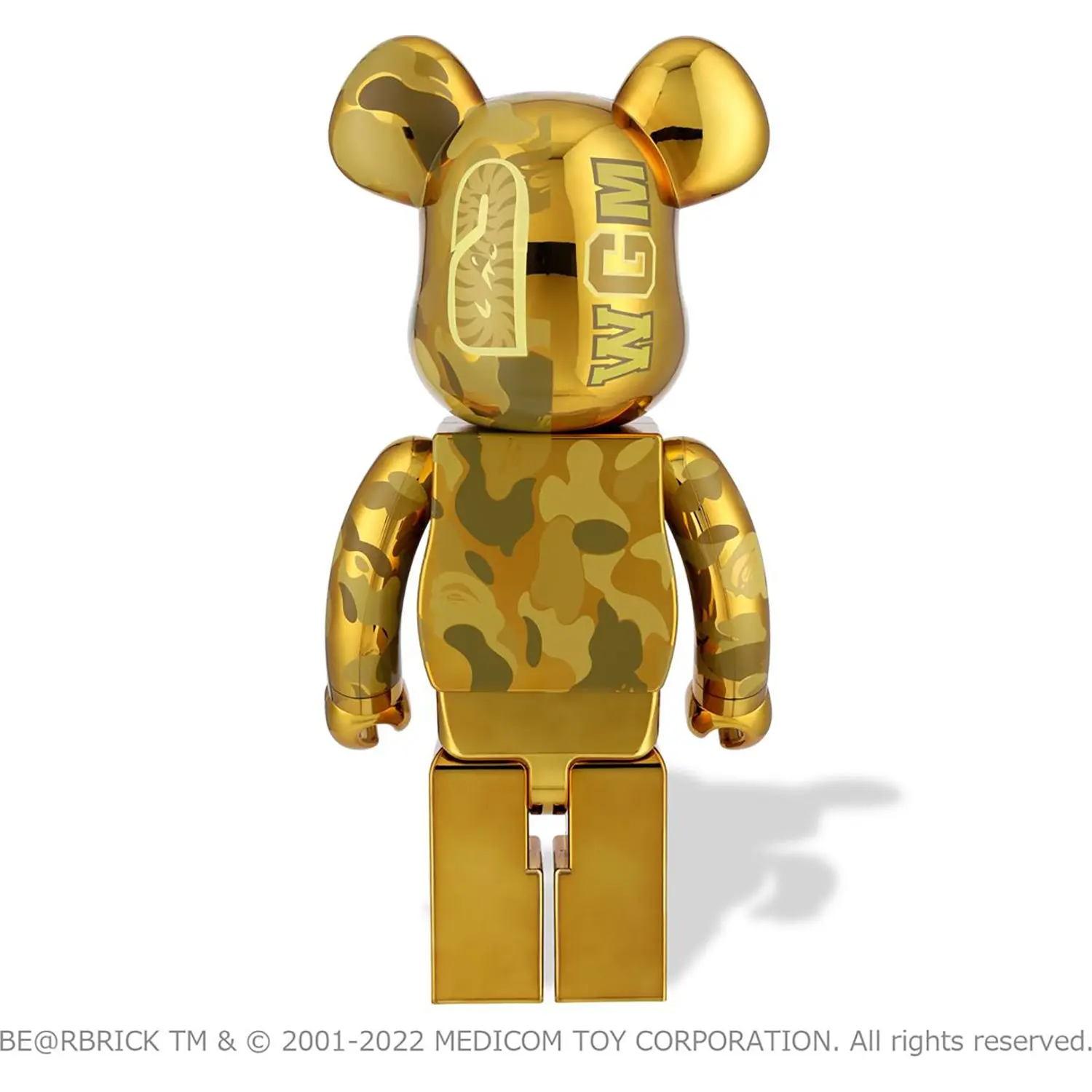 ABC CAMO SHARK BE@RBRICK 1000% - Image 4