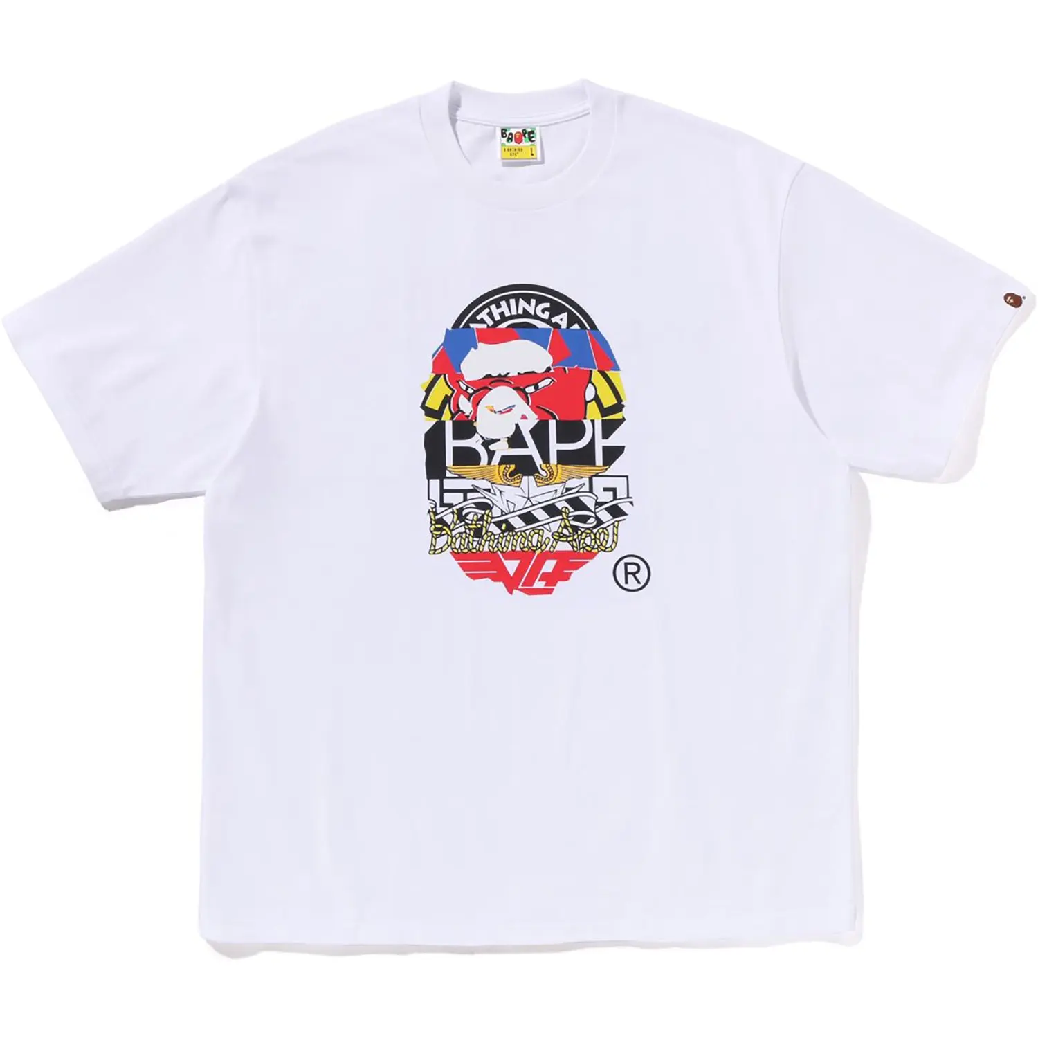 MULTI LOGO APE HEAD RELAXED FIT TEE MENS
