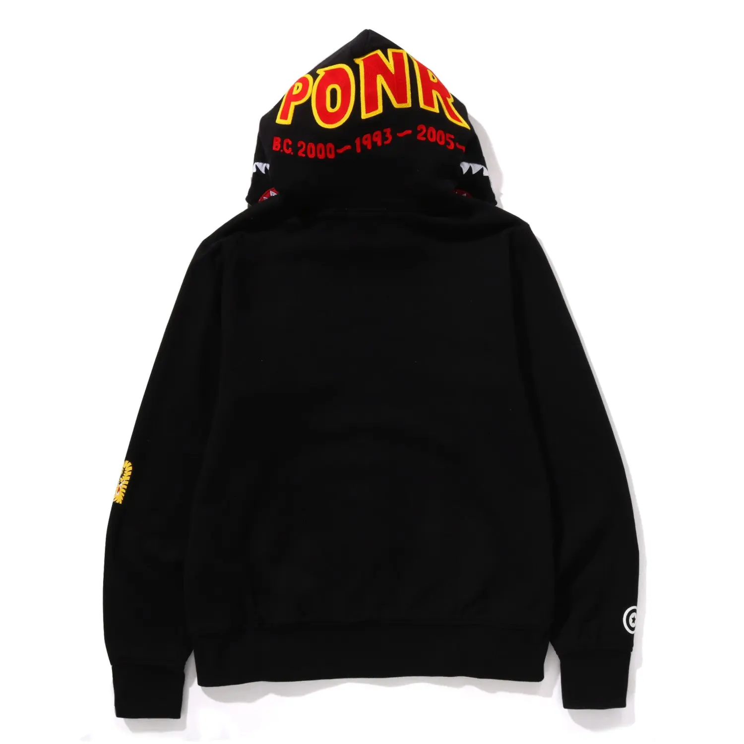 2ND SHARK FULL ZIP HOODIE MENS - Image 3
