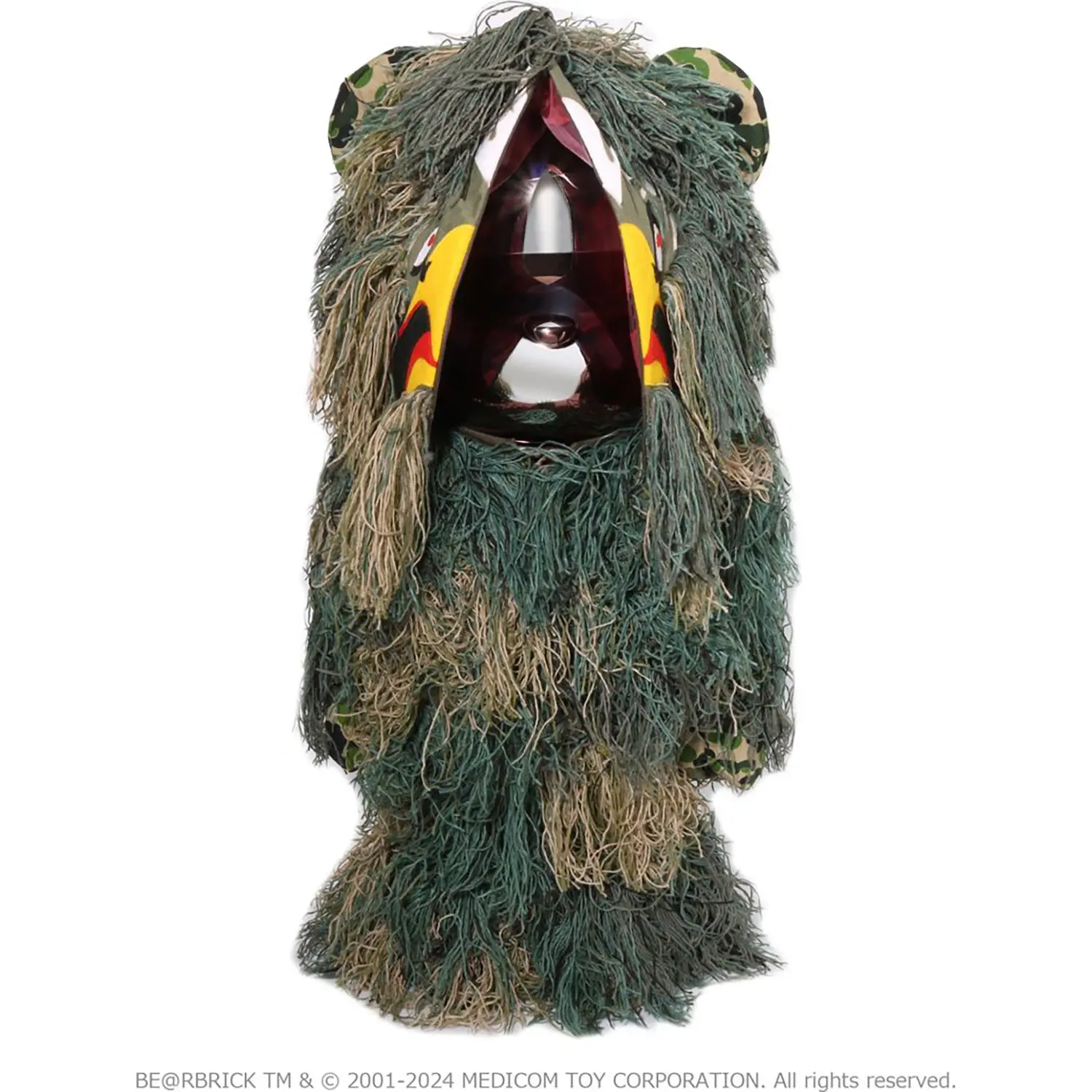 BAPE X READYMADE EAGLE GHILLIE SUIT BE@RBRICK 100%&1000% JACKET - Image 6