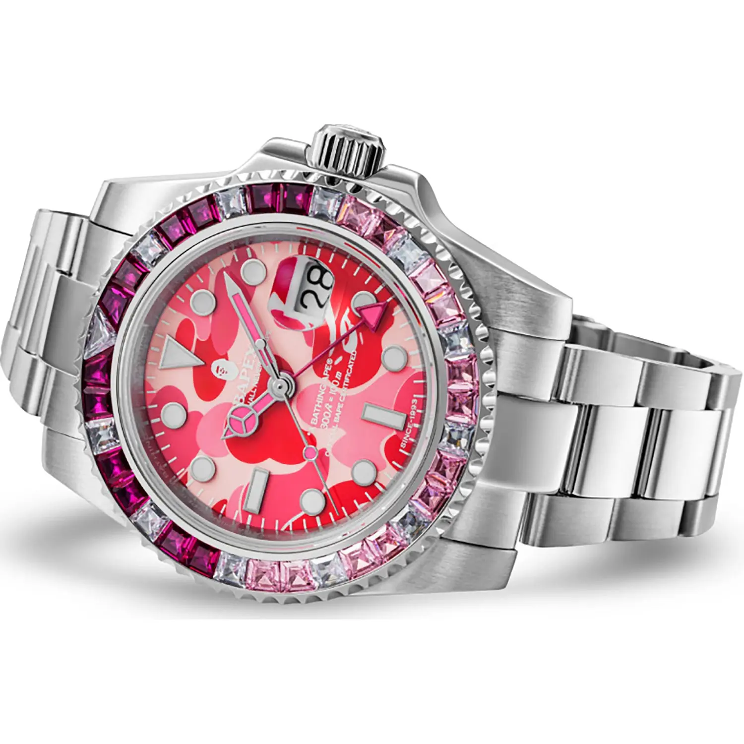 TYPE 2 BAPEX ABC CAMO CRYSTAL STONE MENS - Image 2