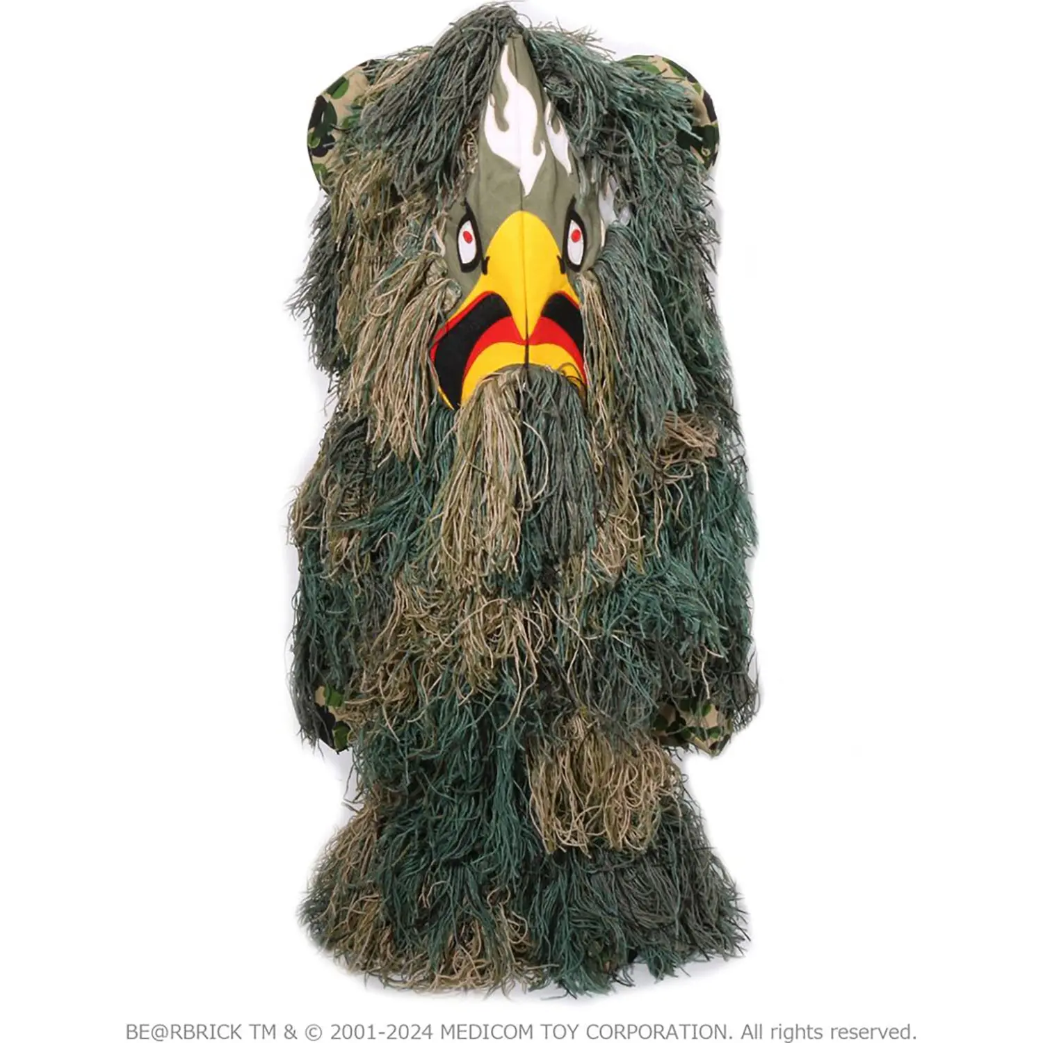 BAPE X READYMADE EAGLE GHILLIE SUIT BE@RBRICK 100%&1000% JACKET - Image 2