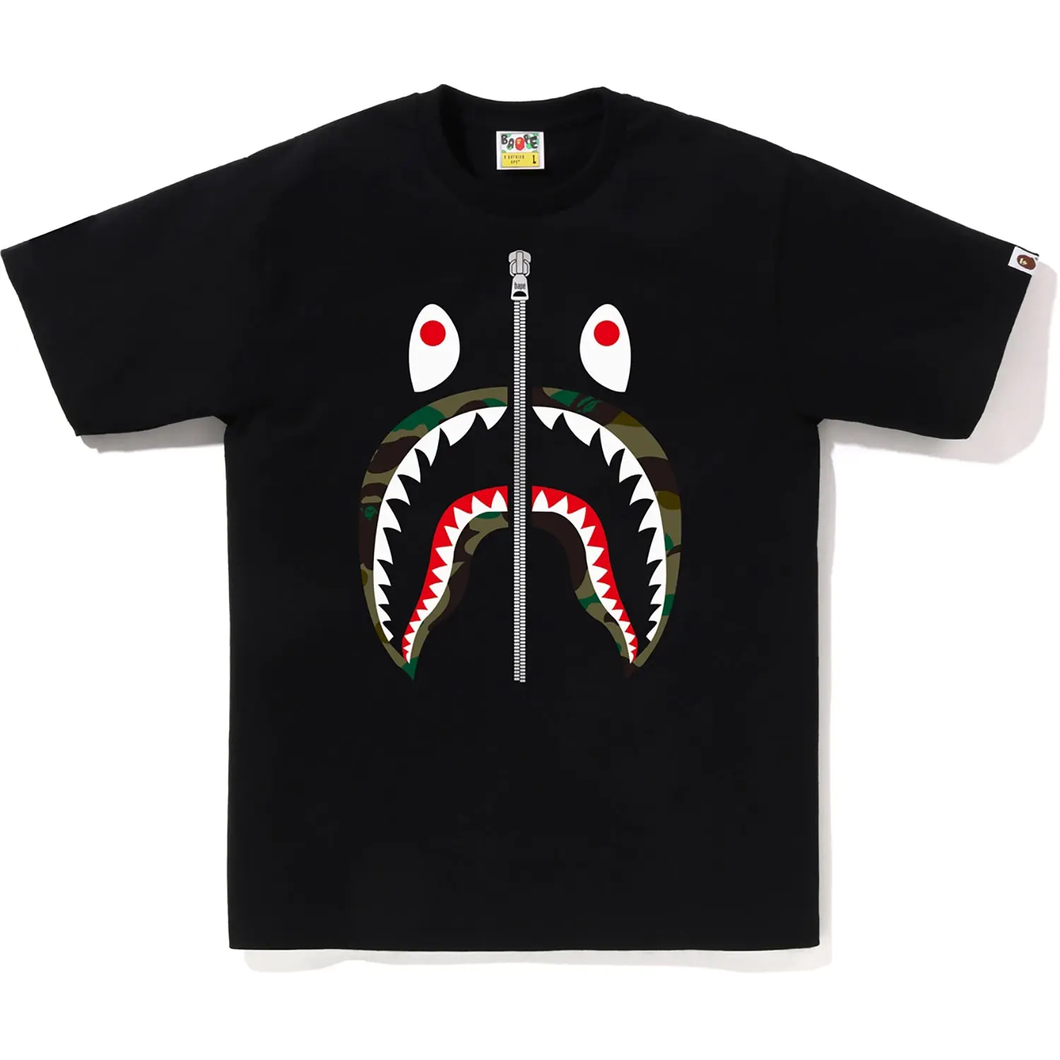 1ST CAMO SHARK TEE MENS - Image 3