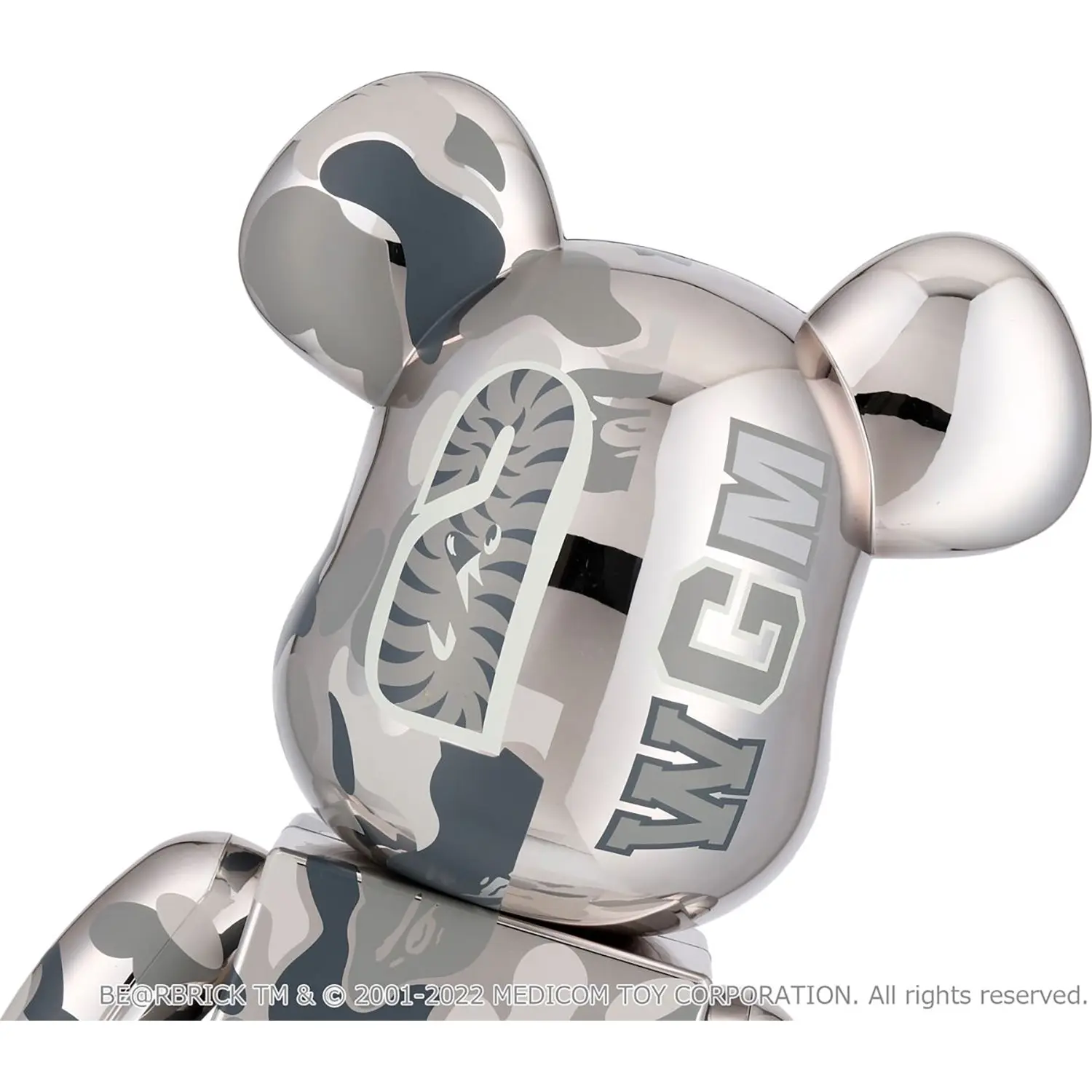ABC CAMO SHARK BE@RBRICK 1000% - Image 12