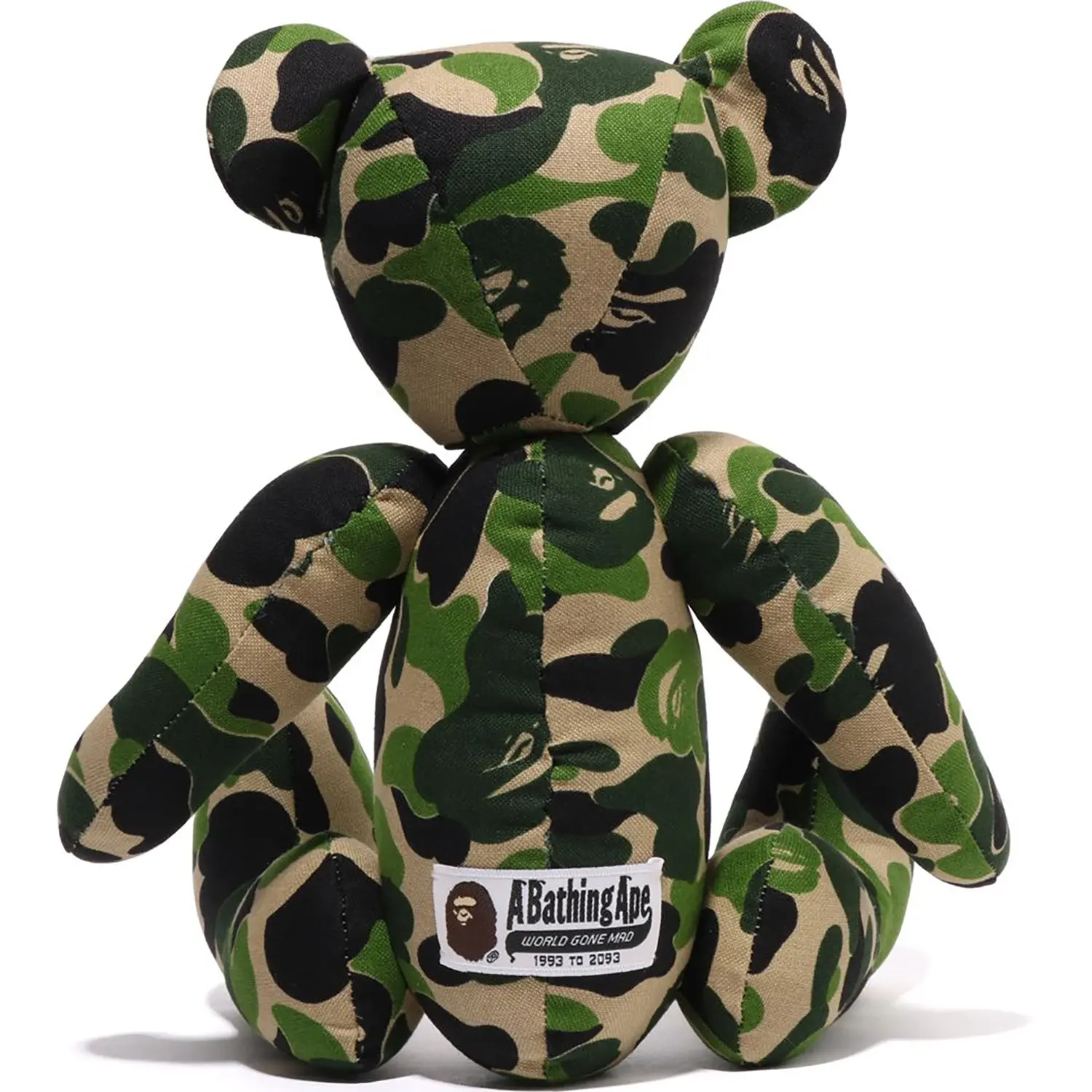 ABC CAMO BEAR PLUSH DOLL 35CM - Image 5