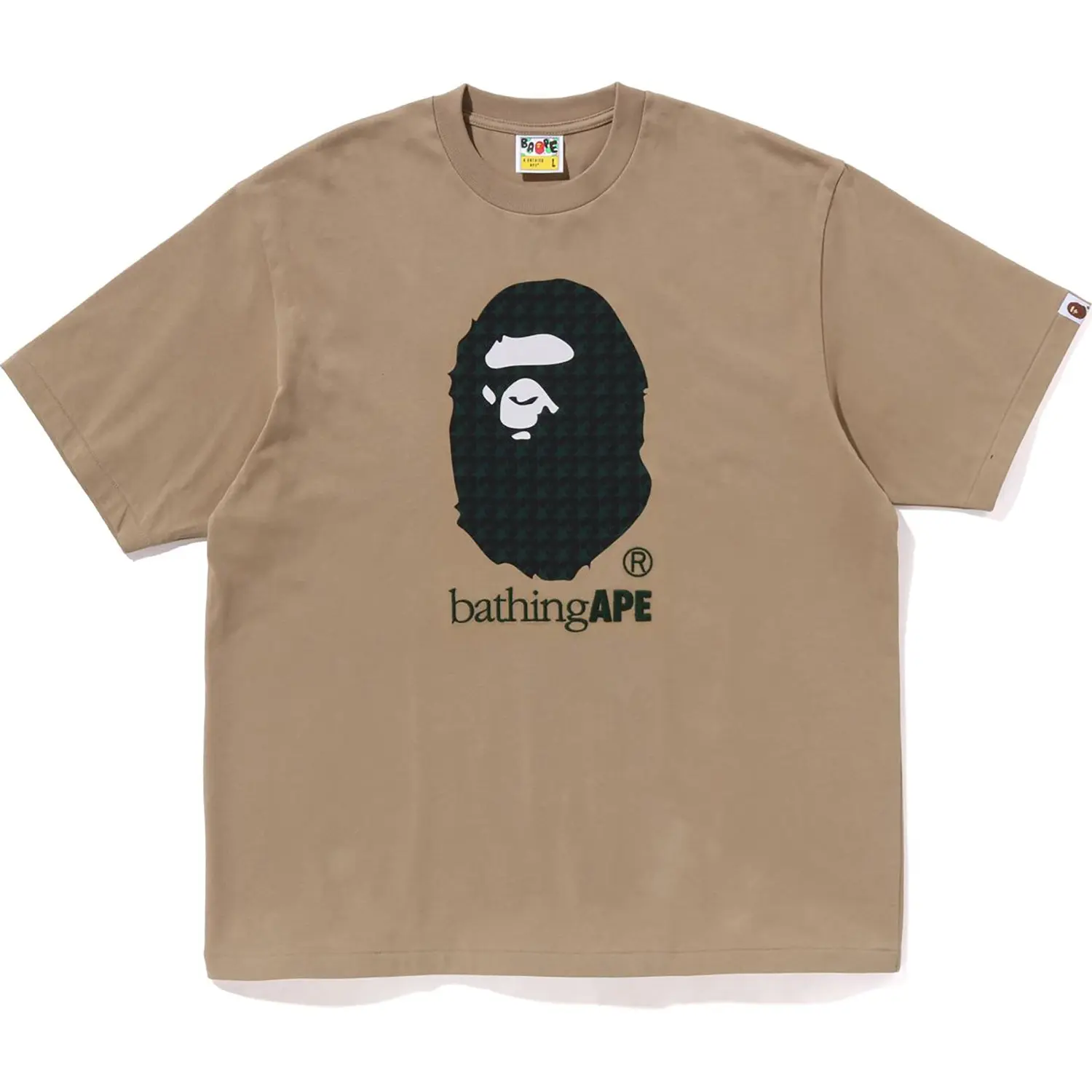 STA HOUNDSTOOTH BY BATHING APE RELAXED FIT TEE MENS - Image 4