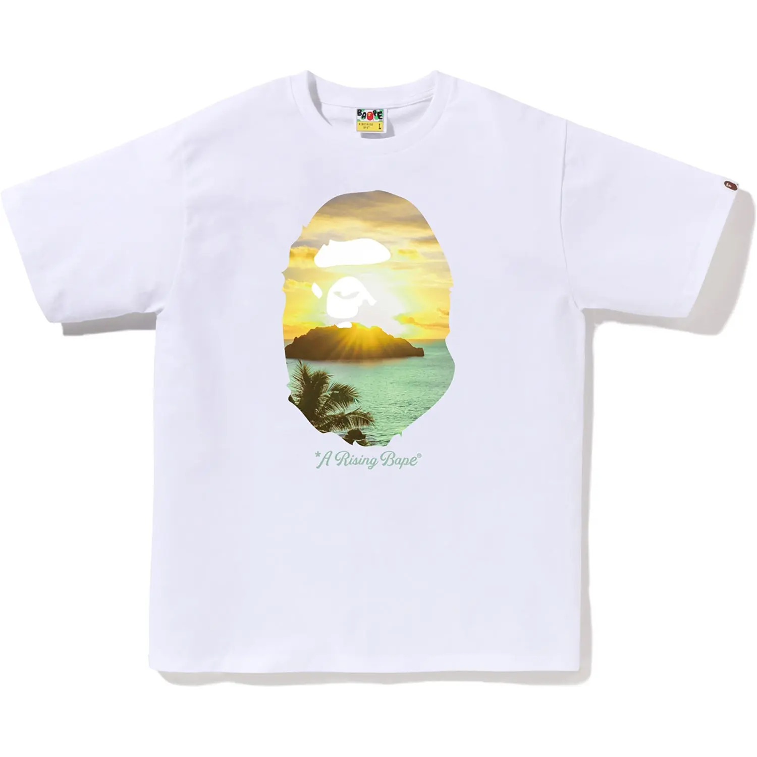 A RISING BAPE PHOTO TEE MENS - Image 3