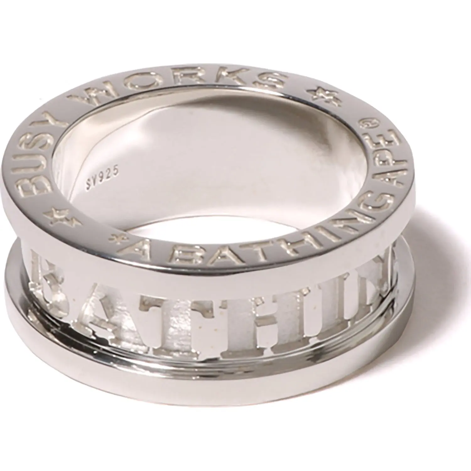 BAPE LOGO RING MENS