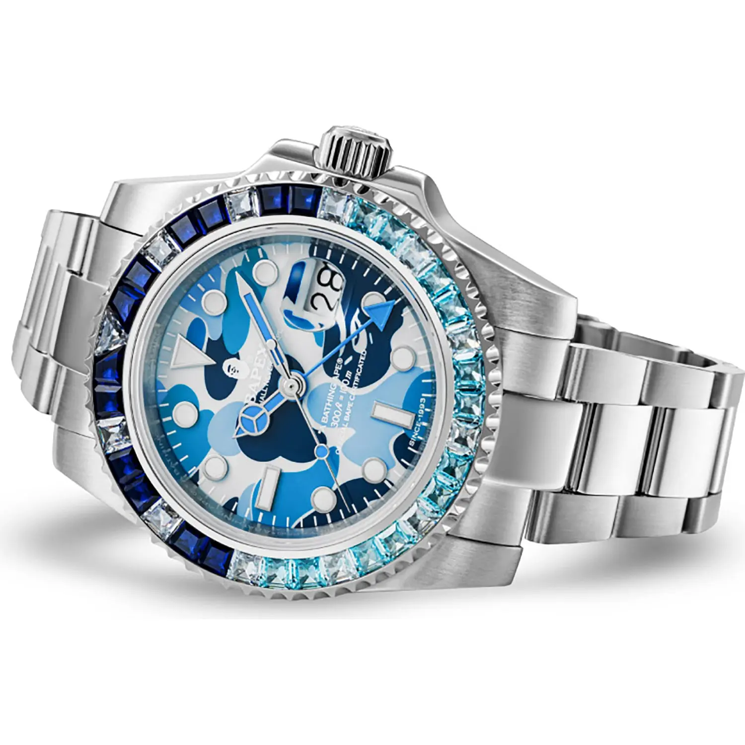 TYPE 2 BAPEX ABC CAMO CRYSTAL STONE MENS - Image 5