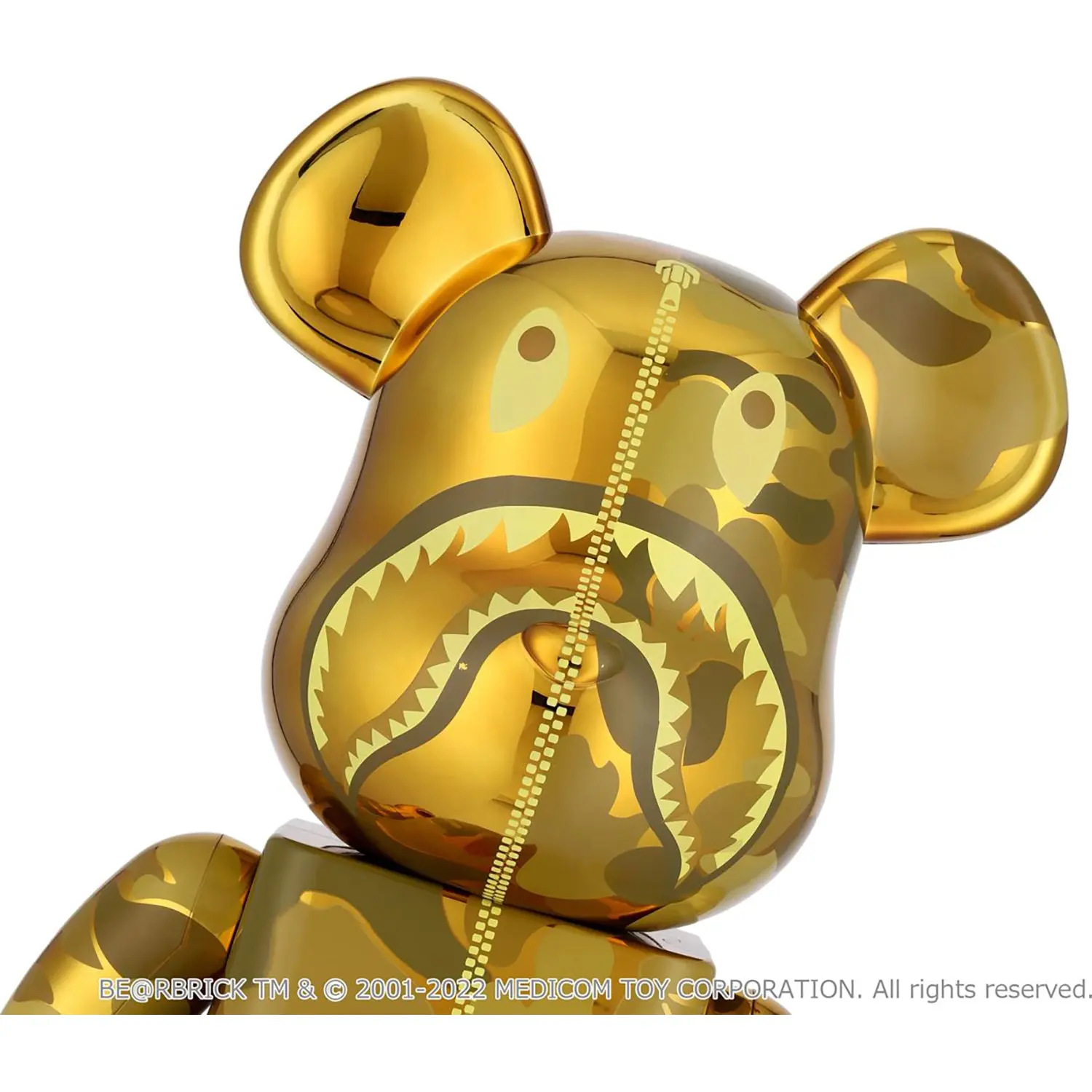 ABC CAMO SHARK BE@RBRICK 1000% - Image 5