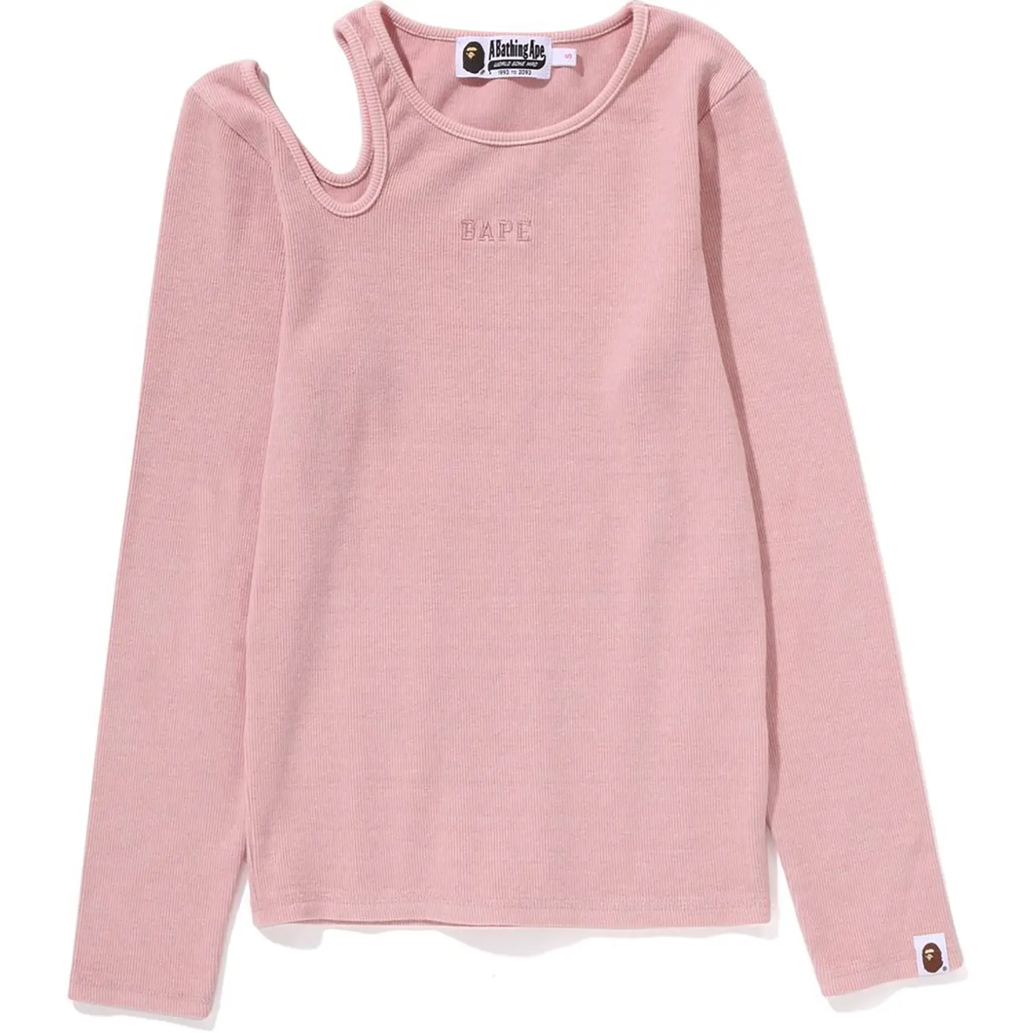 PIGMENT DYED CUT OUT RIB L/S TEE LADIES - Image 4