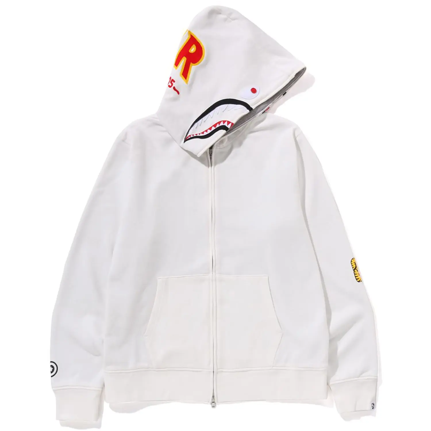 2ND SHARK FULL ZIP HOODIE MENS - Image 5