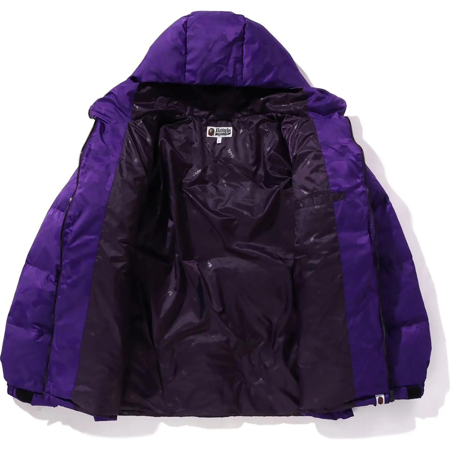 SOLID CAMO JACQUARD DOWN JACKET MENS - Image 2