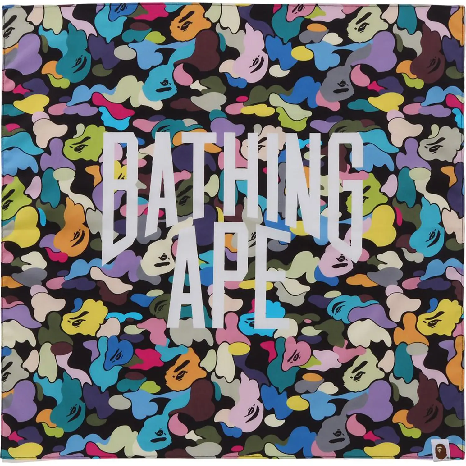MULTI CAMO NYC LOGO BANDANA