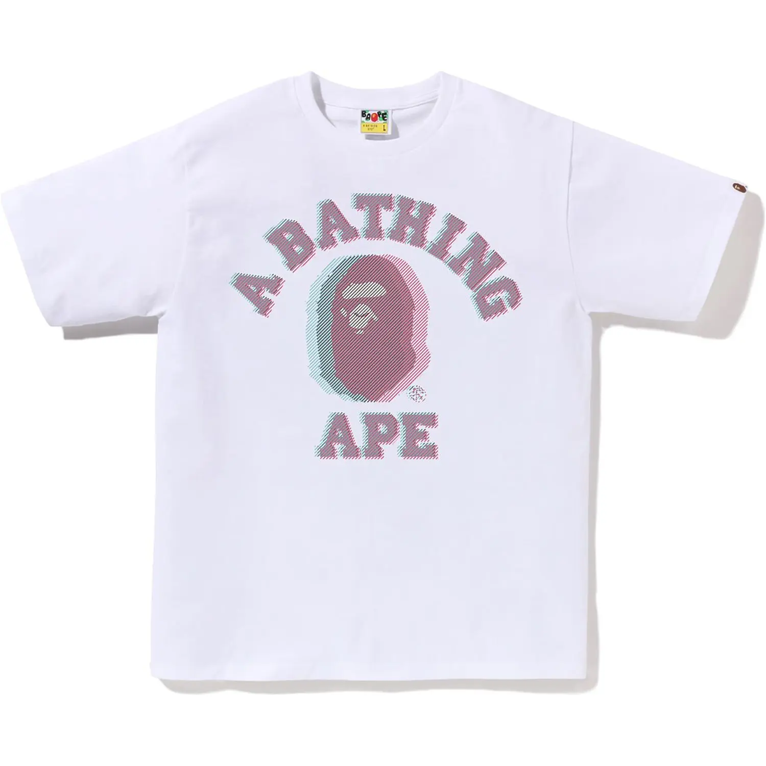 GLITCH ART COLLEGE TEE MENS