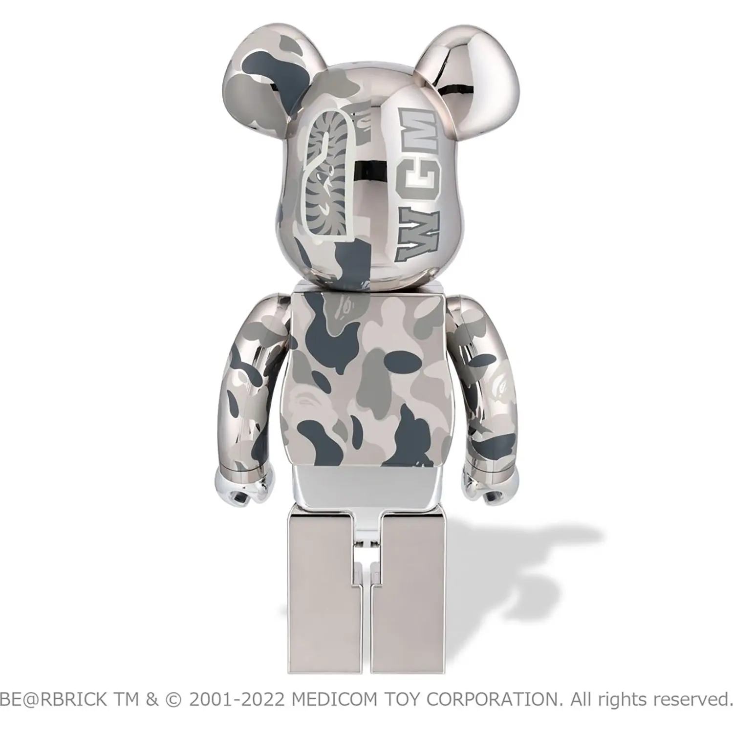 ABC CAMO SHARK BE@RBRICK 1000% - Image 10