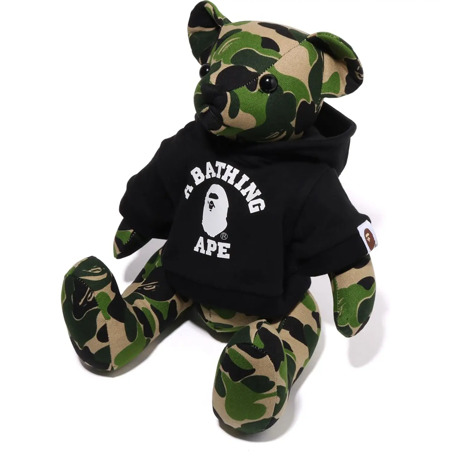 ABC CAMO BEAR PLUSH DOLL 35CM - Image 2