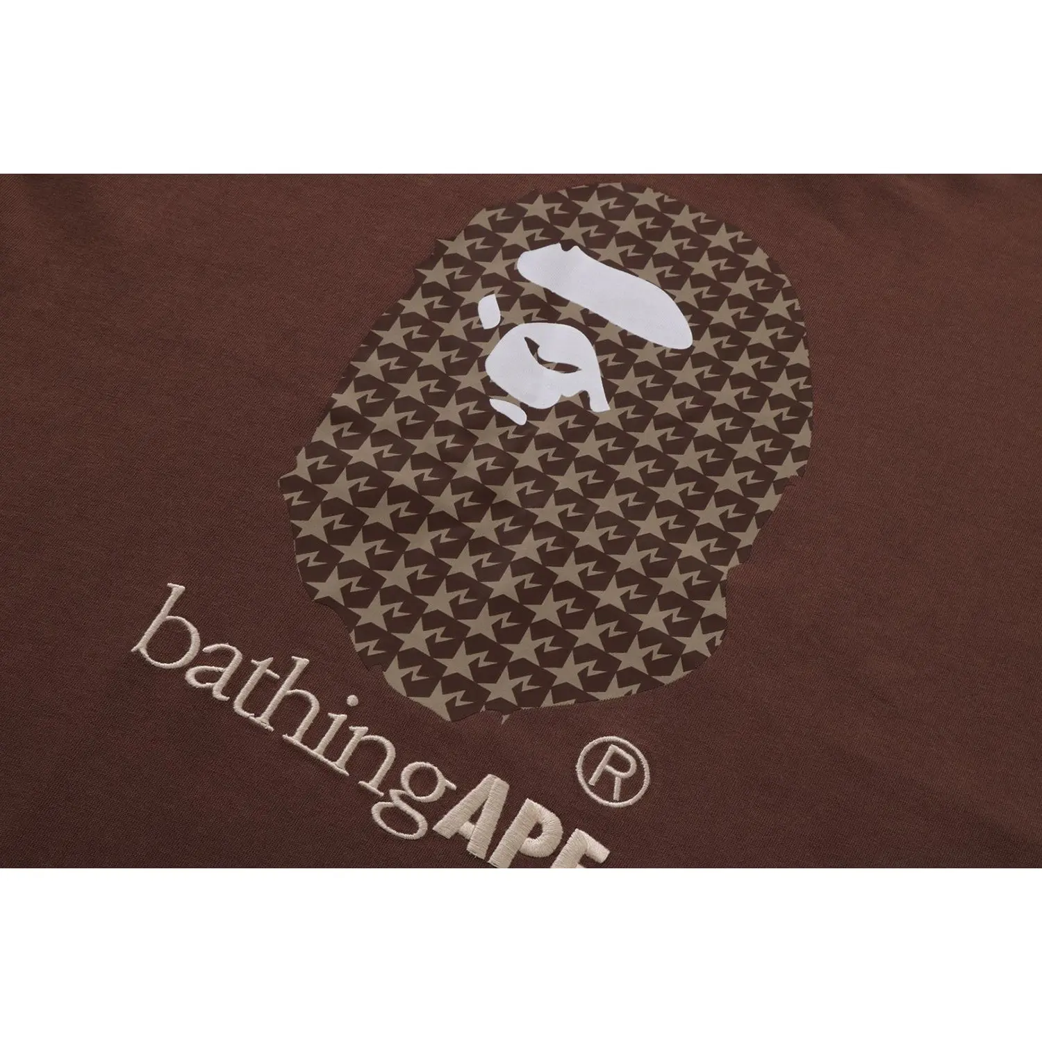 STA HOUNDSTOOTH BY BATHING APE RELAXED FIT TEE MENS - Image 9