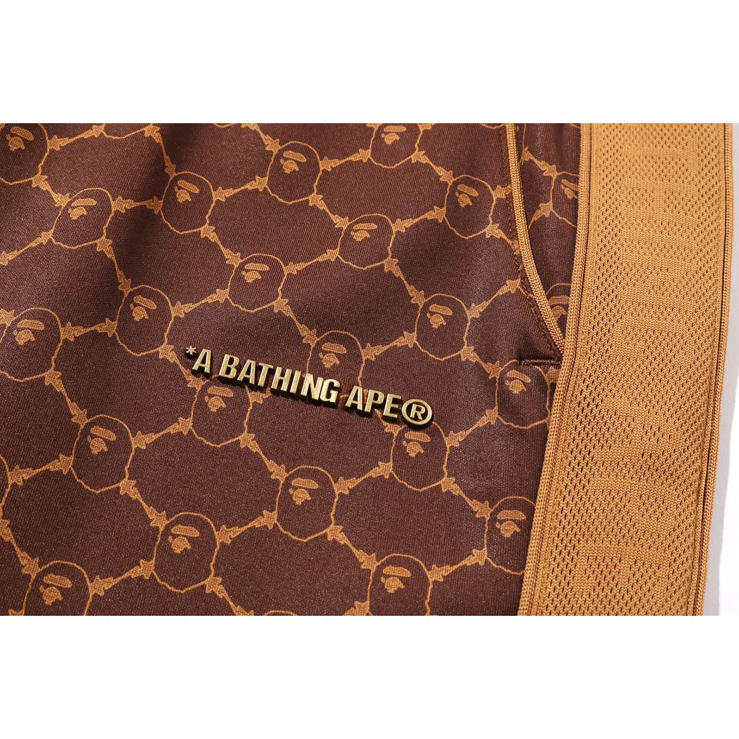 COLLEGE MONOGRAM RELAXED FIT PANTS MENS - Image 5
