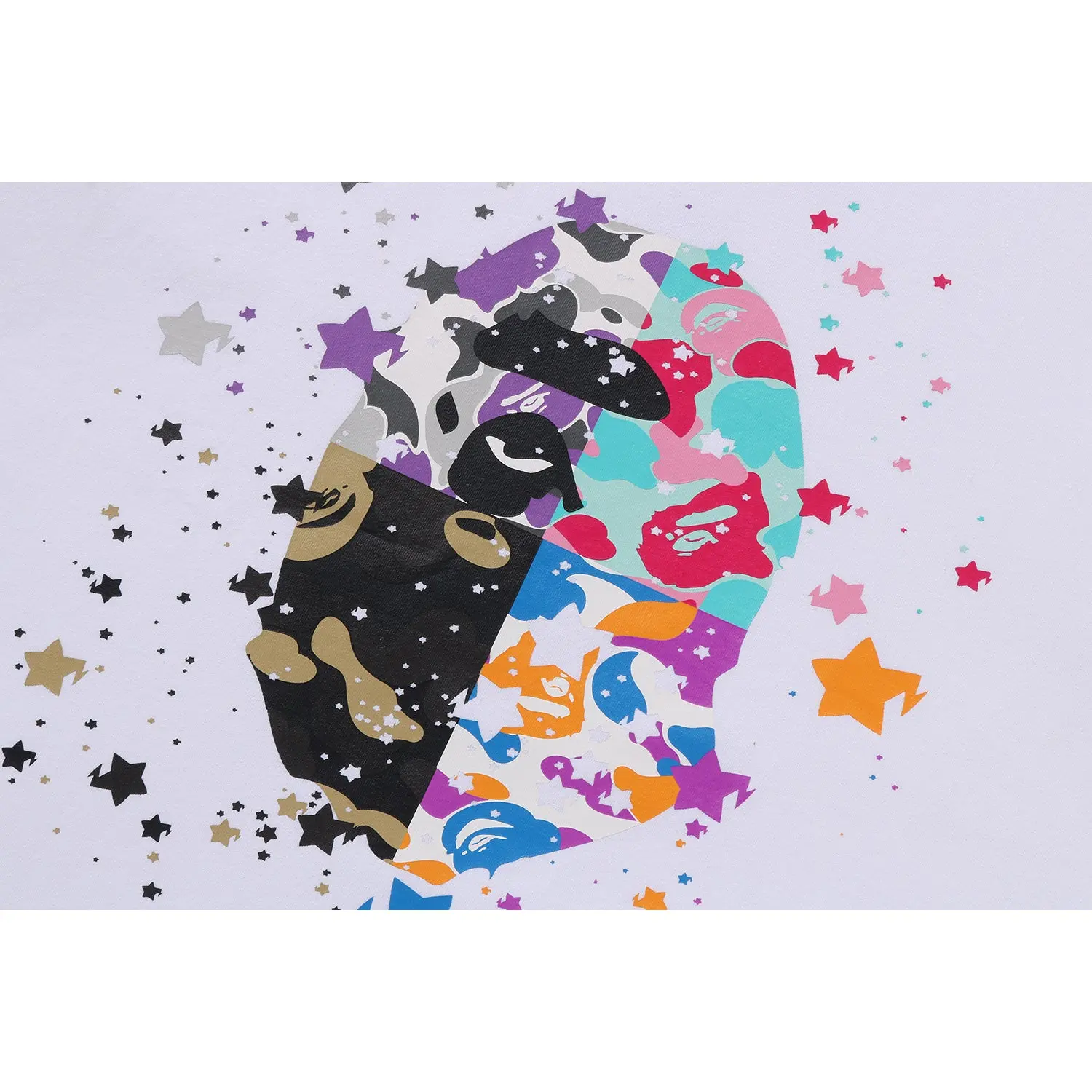 BAPE US APE HEAD STA TEE MENS - Image 2