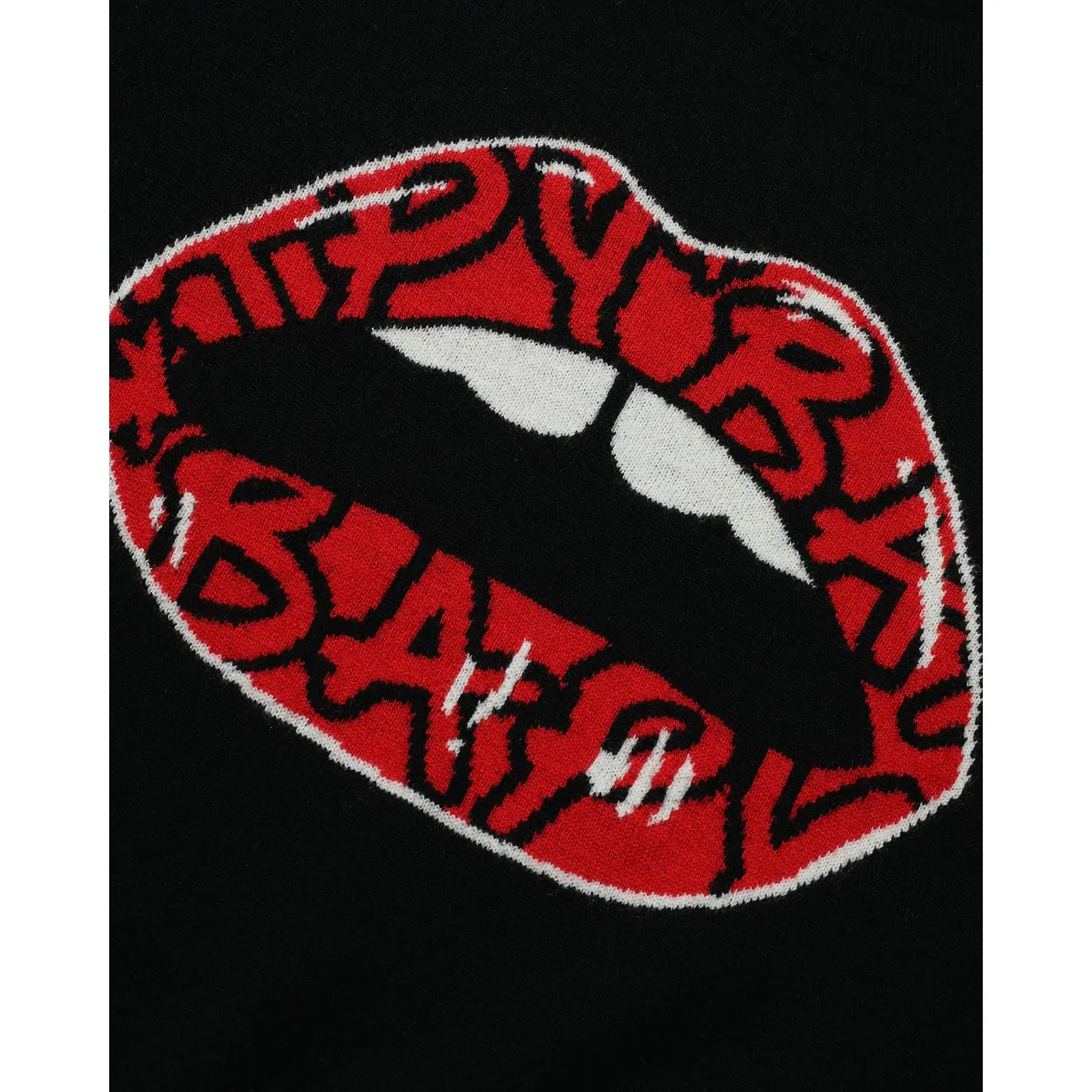 BAPY X MARKUS LUPFER KNIT BABY LIP LADIES - Image 2