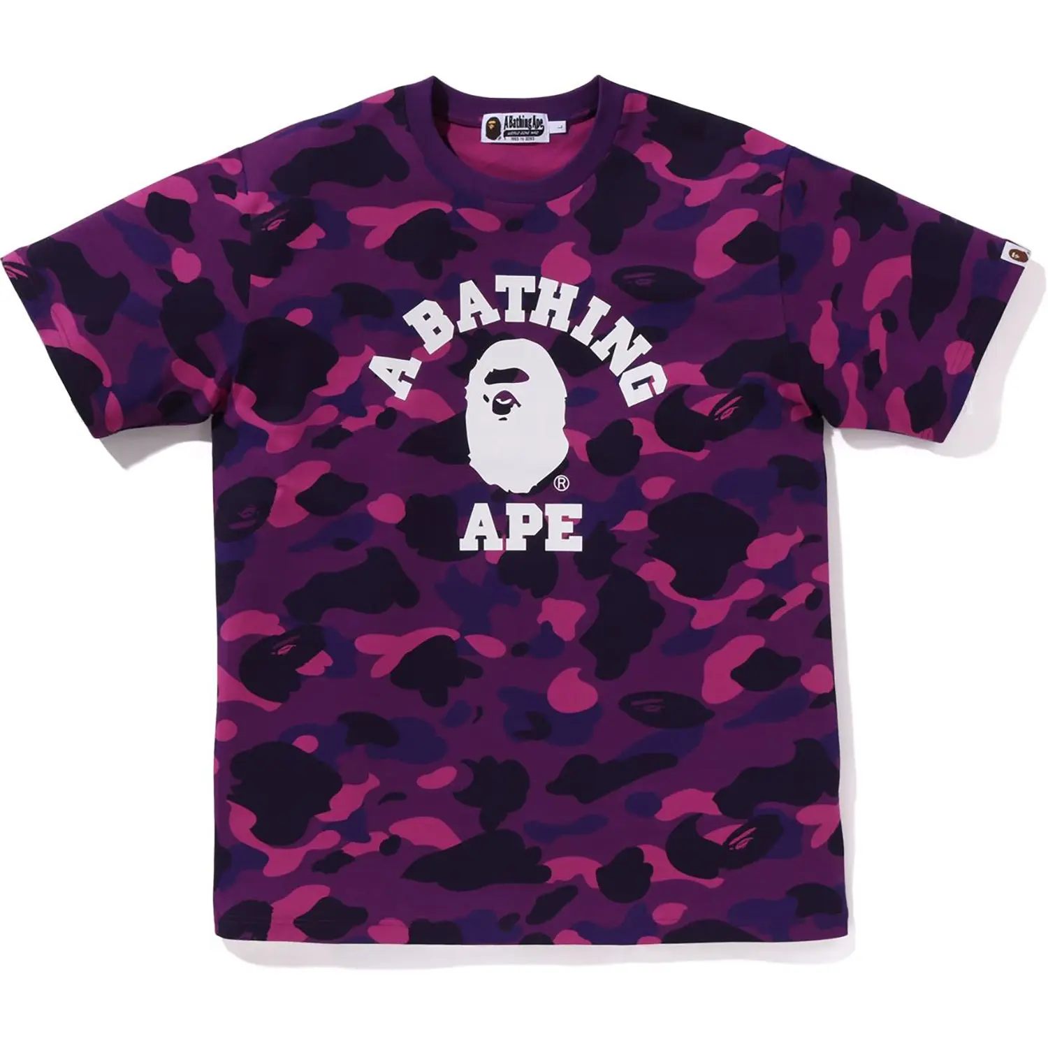 COLOR CAMO COLLEGE TEE MENS