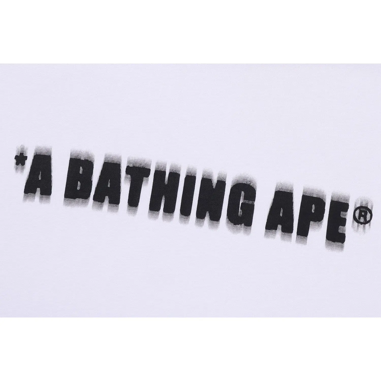 SPRAY PRINT BATHING APE LOGO RELAXED FIT TEE MENS - Image 3