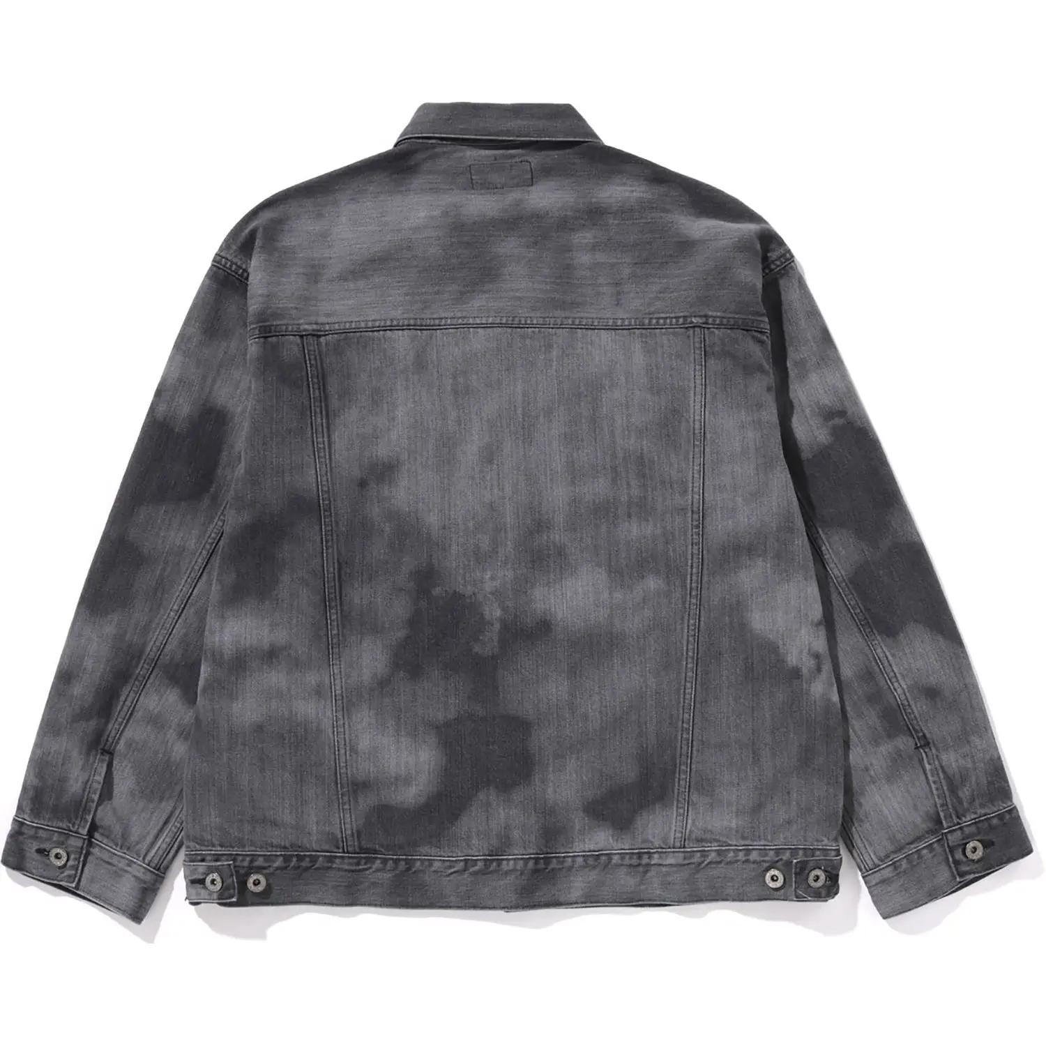HIGH TONE BLEACH DENIM JACKET MENS - Image 2