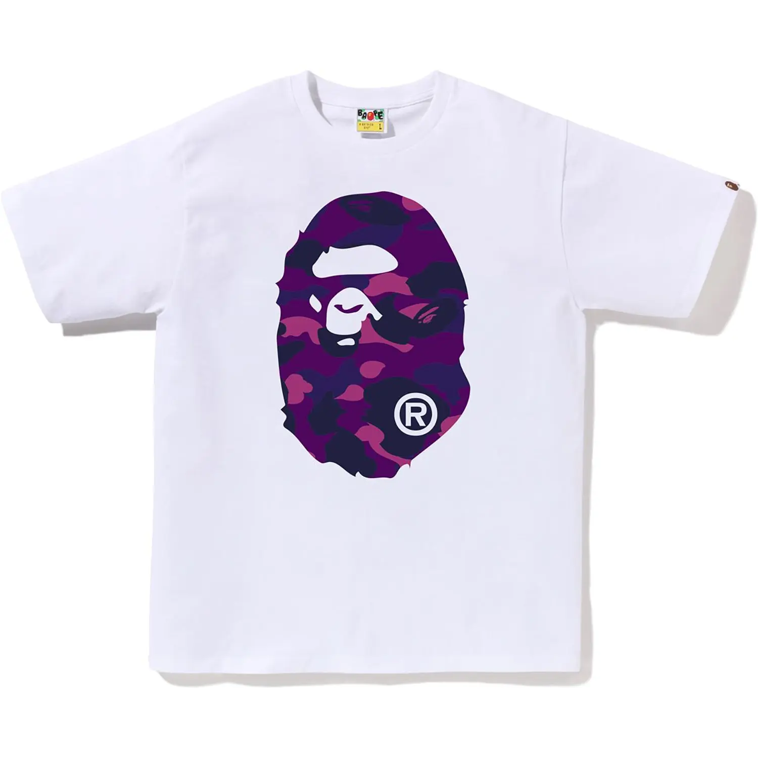 COLOR CAMO BIG APE HEAD TEE MENS - Image 5