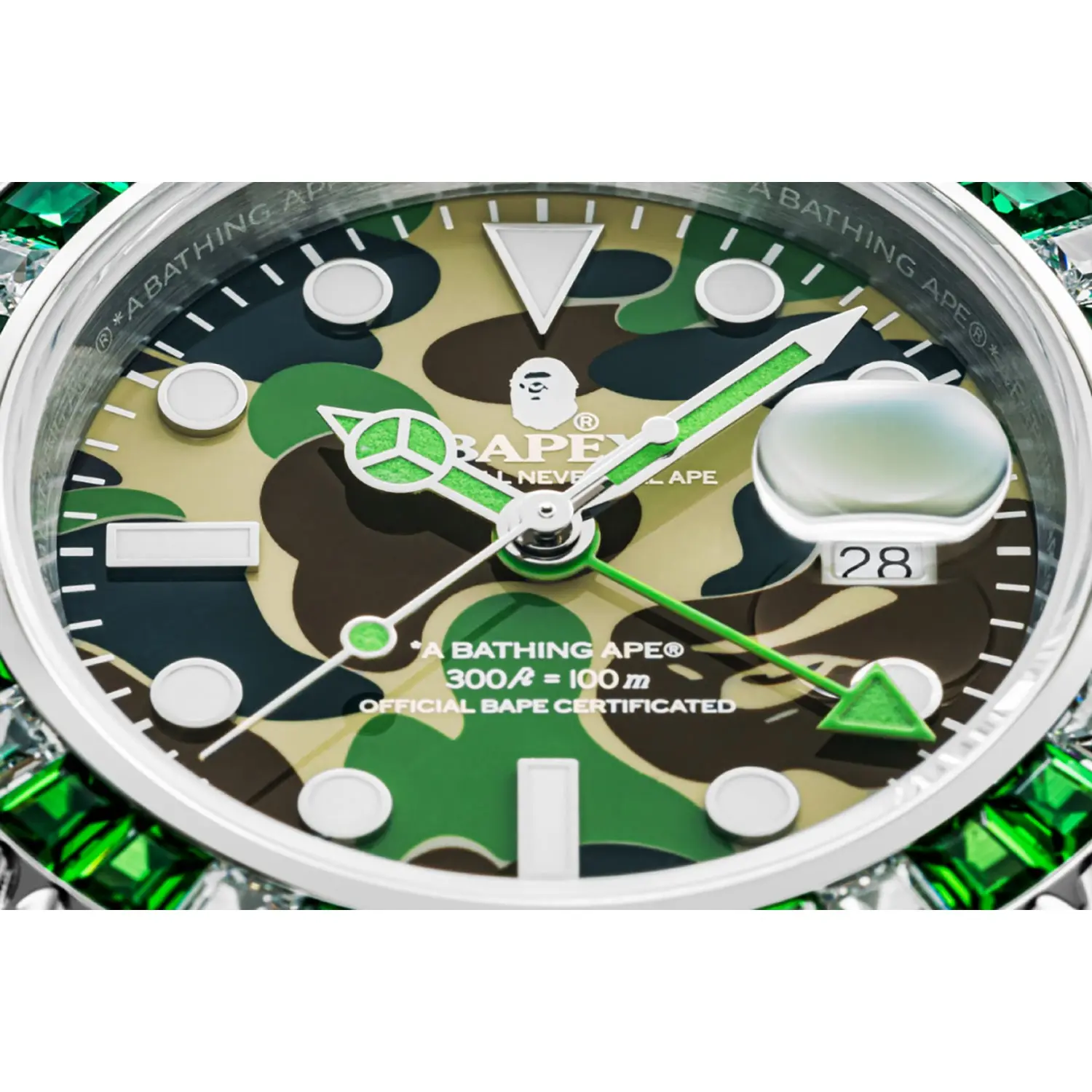 TYPE 2 BAPEX ABC CAMO CRYSTAL STONE MENS - Image 9