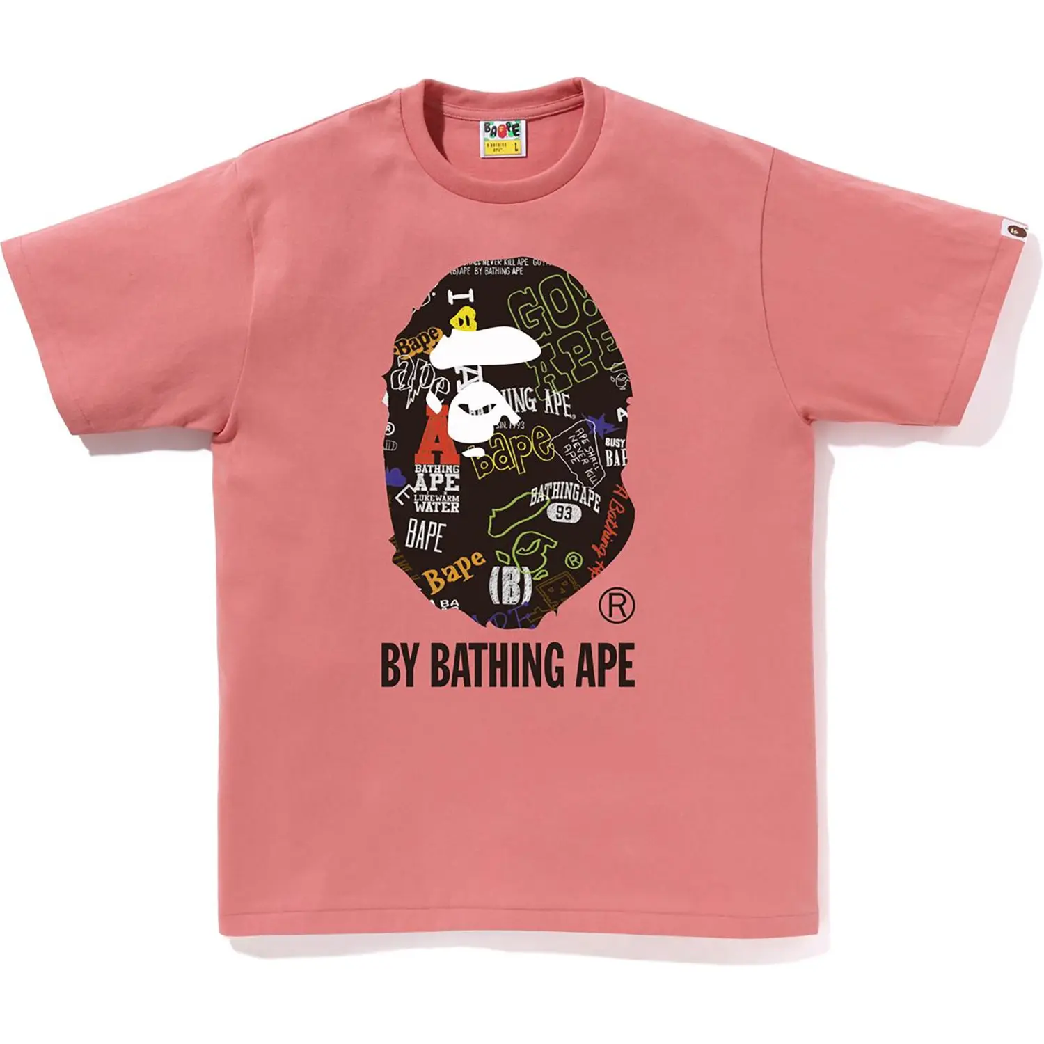 HAND DRAW PATTERN BY BATHING APE TEE MENS - Image 2