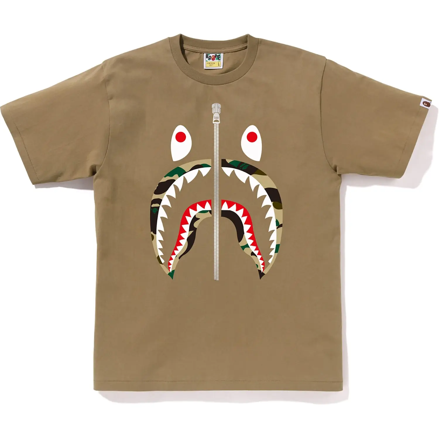 1ST CAMO SHARK TEE MENS - Image 2