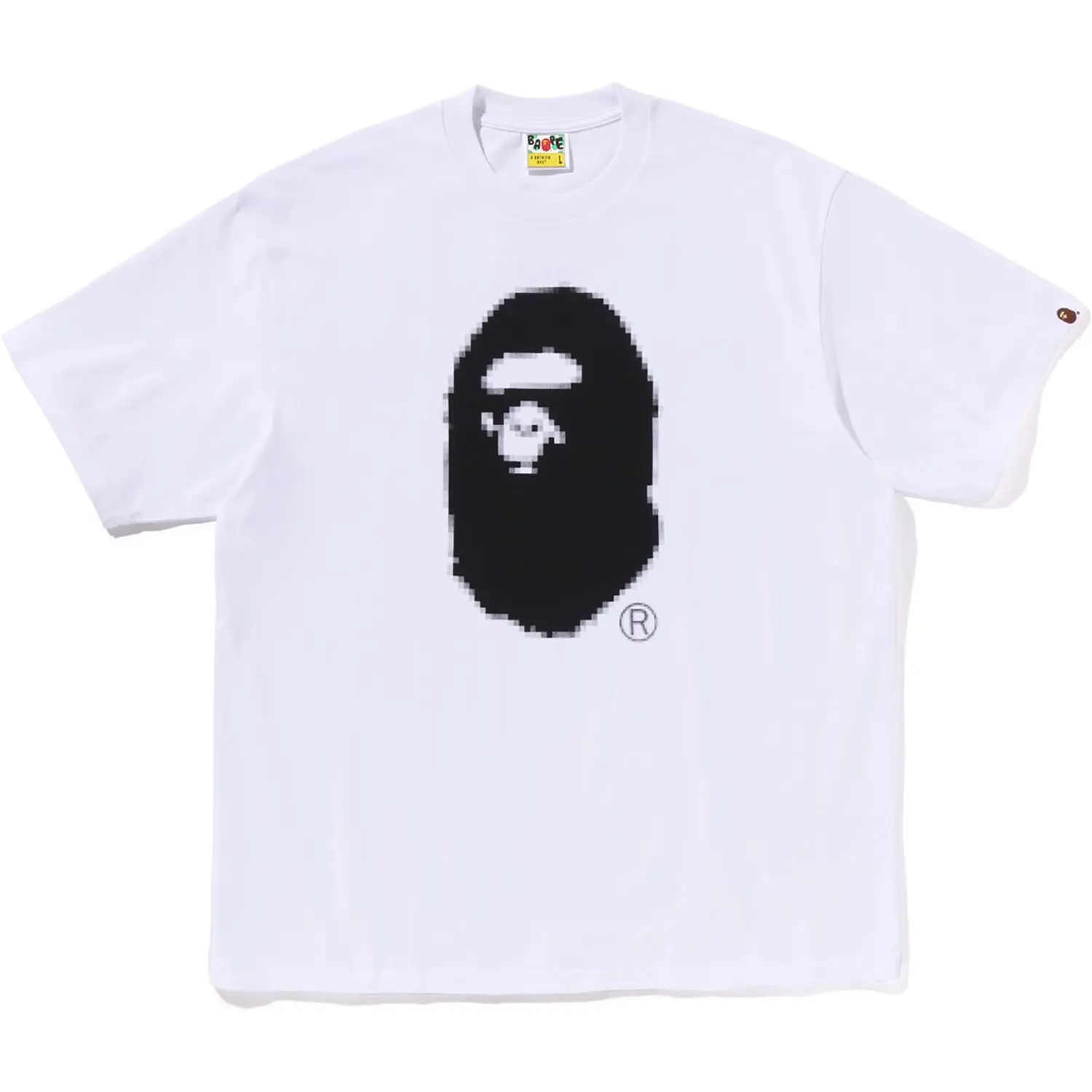PIXEL APE HEAD RELAXED FIT TEE MENS - Image 5